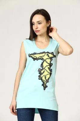 Джинсы Moms Mustang  Голубой