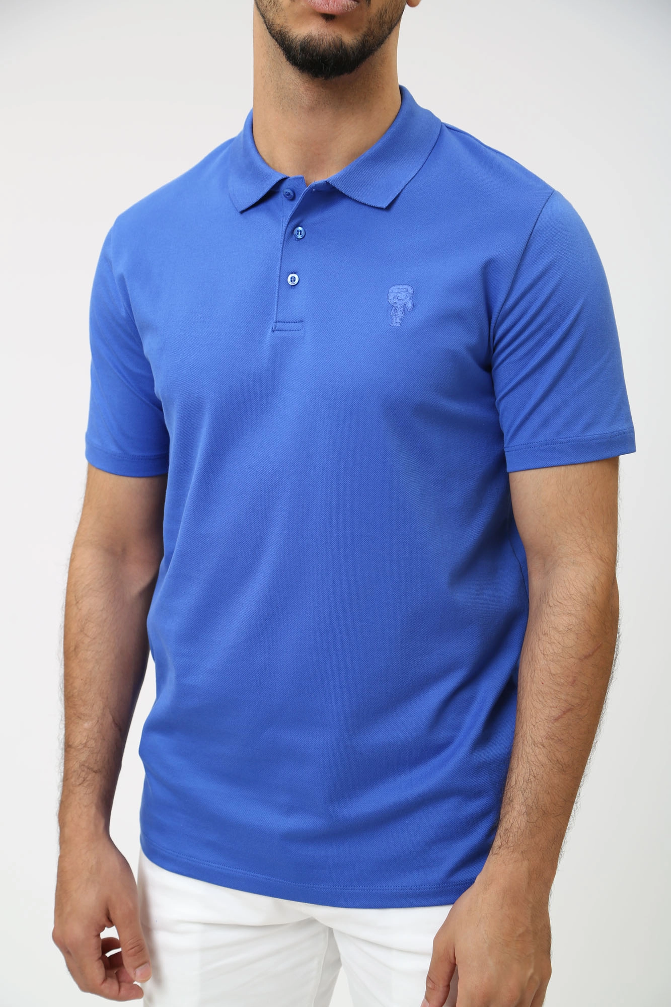 542232_745028 Поло Karl Lagerfeld Голубой
