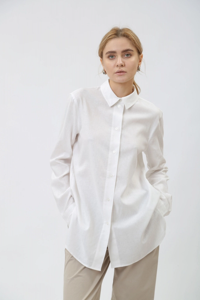 Брюки Armani Exchange Смесовый хлопок Бежевый