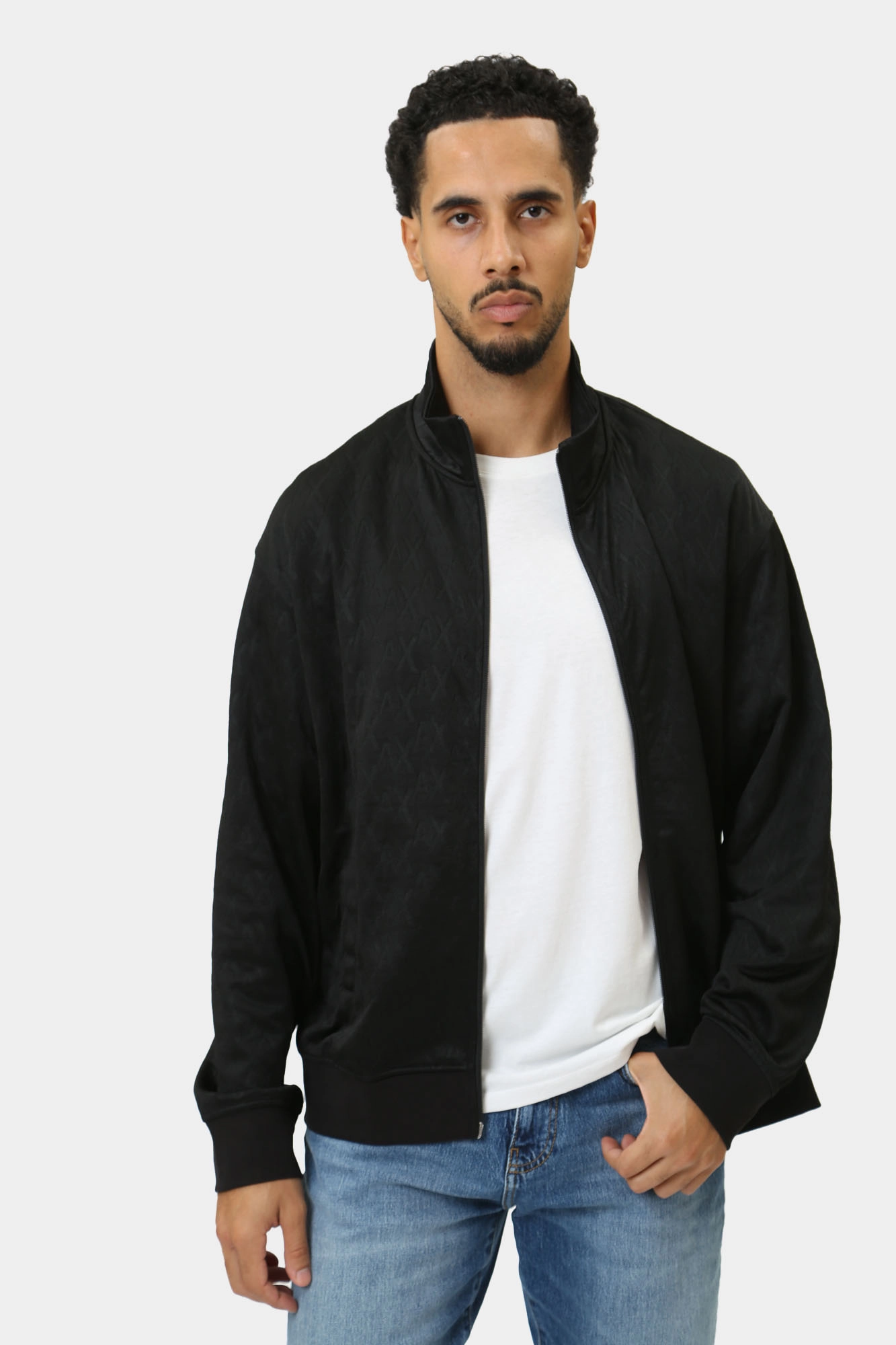 6DZMLA_ZJNMZ Толстовка Armani Exchange Черный