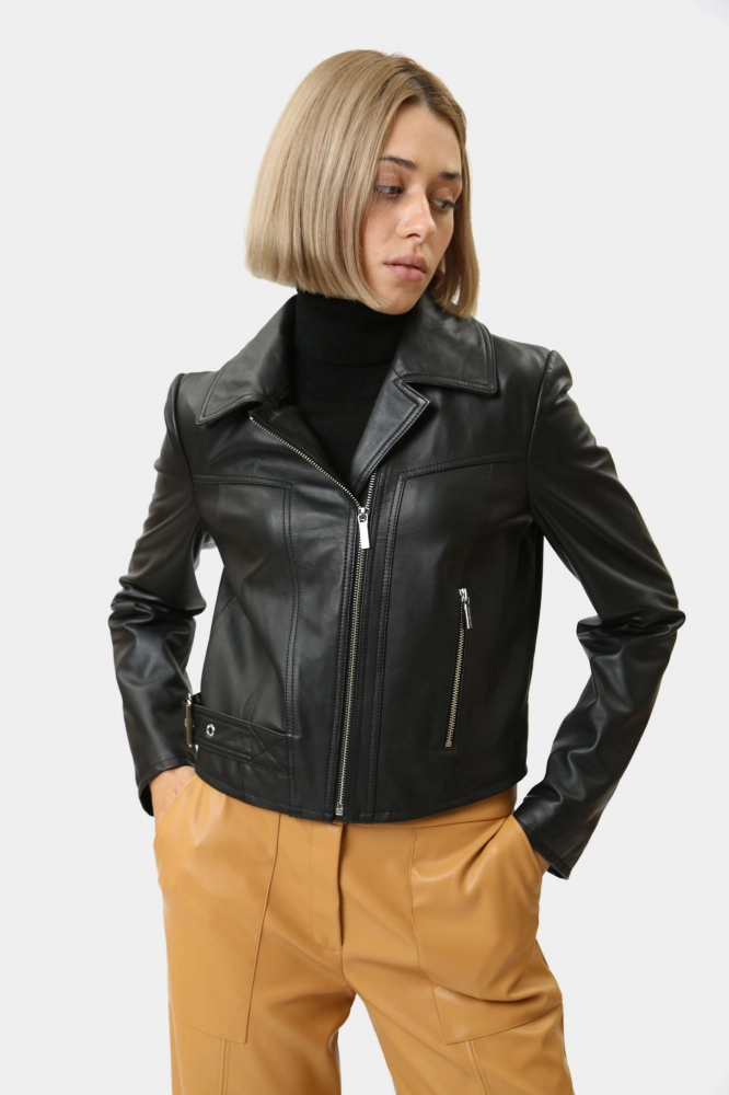 Ботинки Geox Натуральная кожа Черный