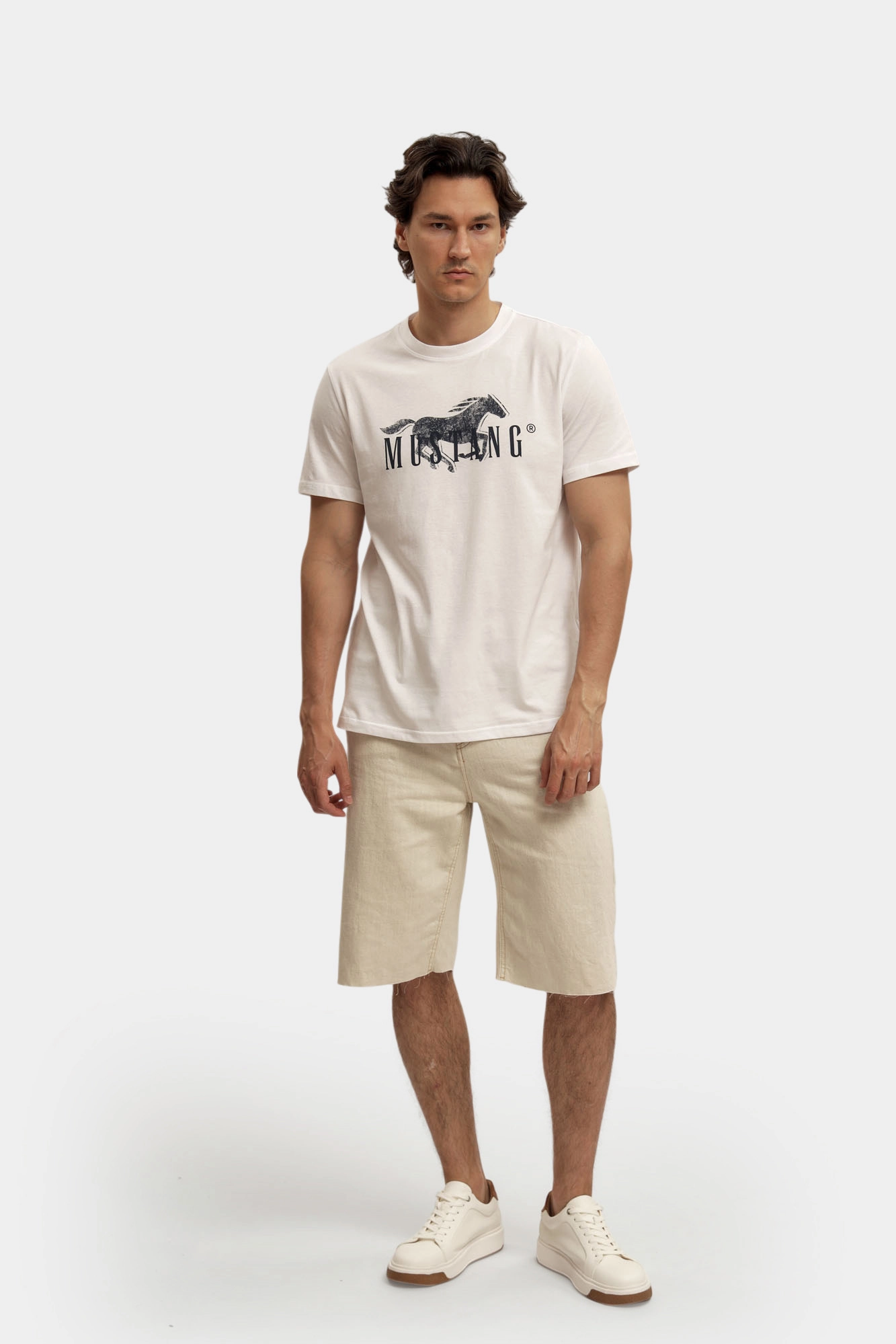 1016492 Футболка Mustang Белый