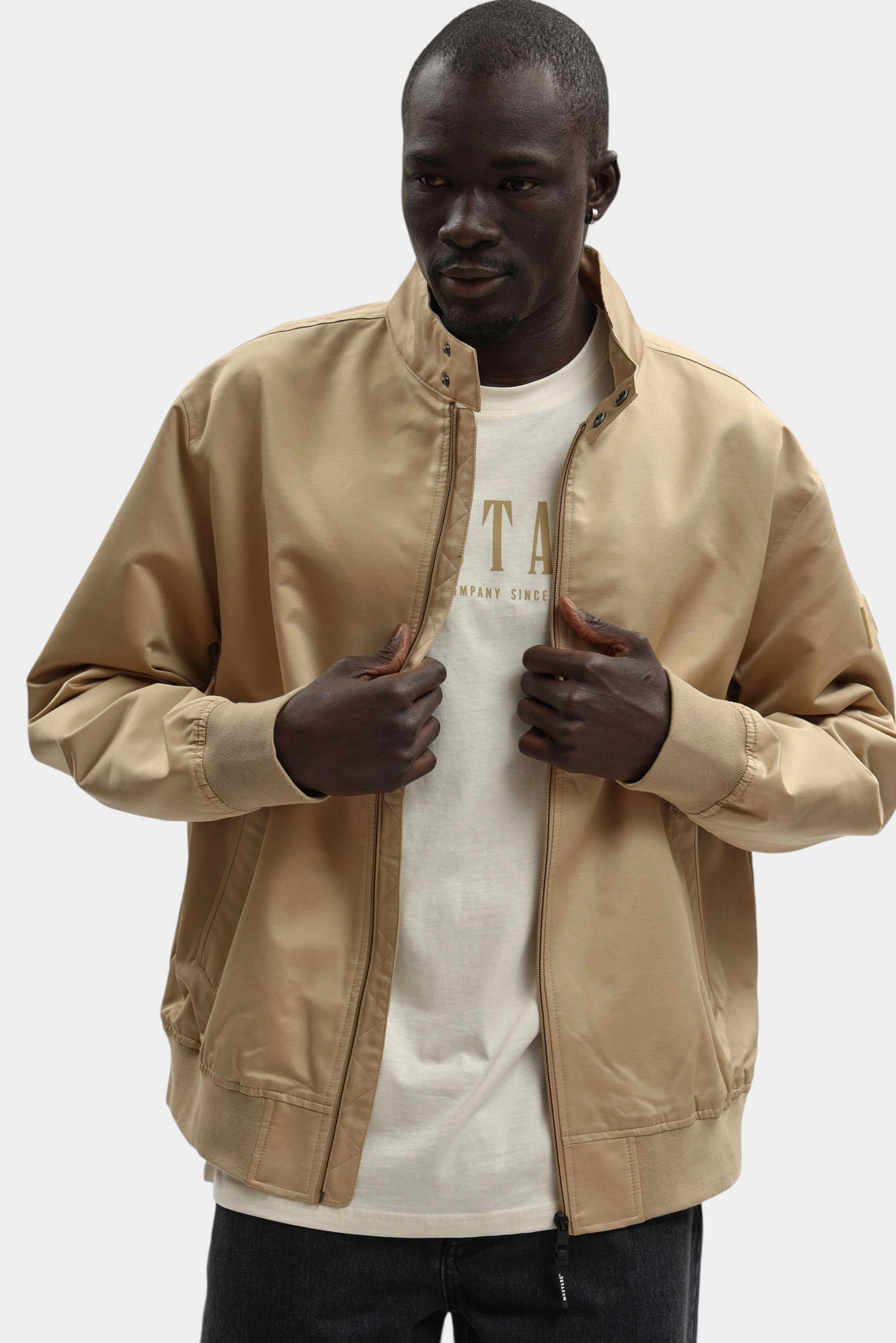 1017521 Куртка легкая Mustang Бежевый