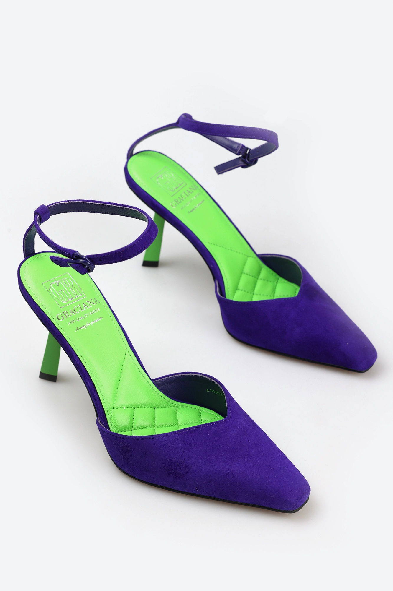 TY1211-5 Босоножки Graciana Фиолетовый