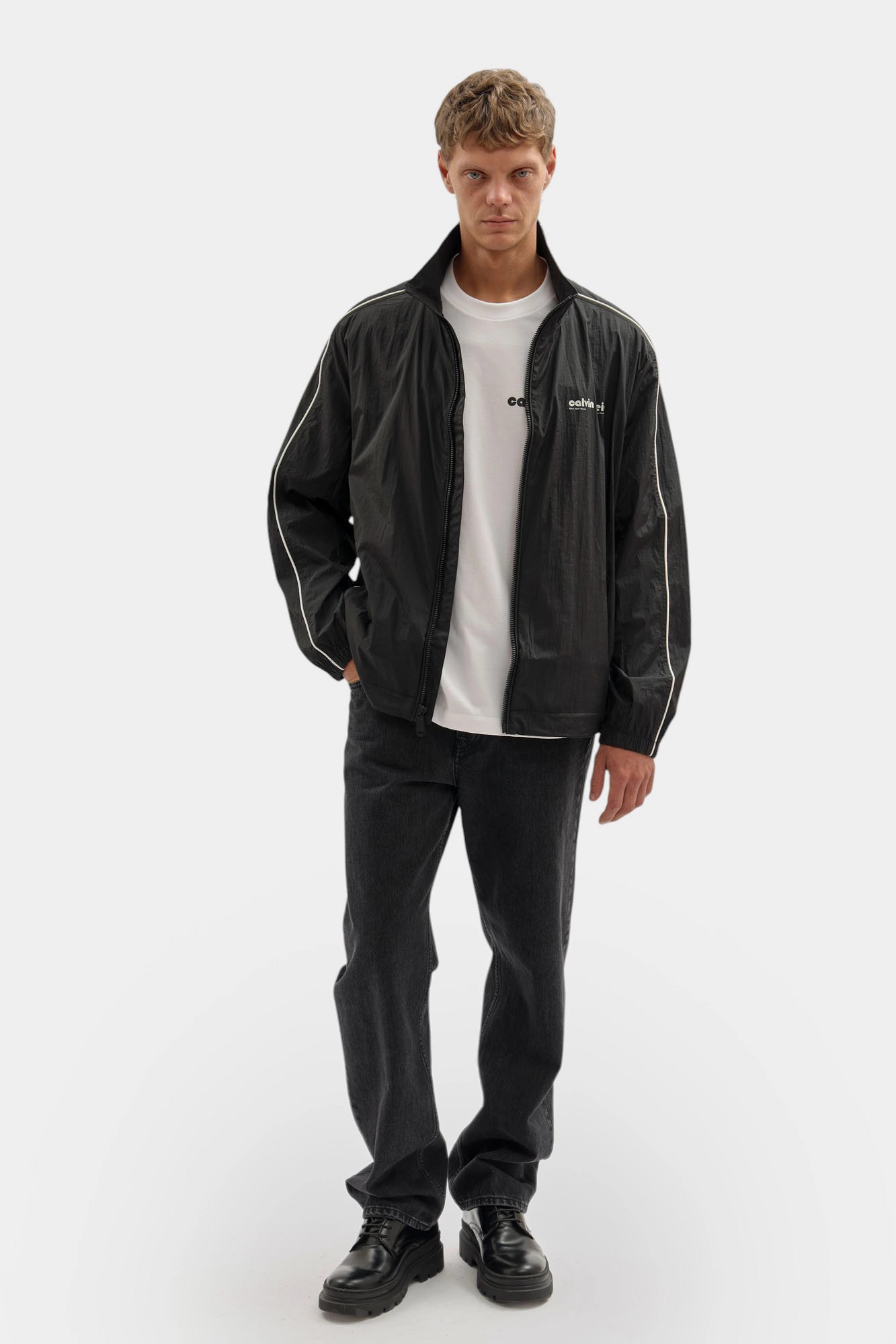 LV04RC505G Ветровка Calvin Klein Jeans Черный