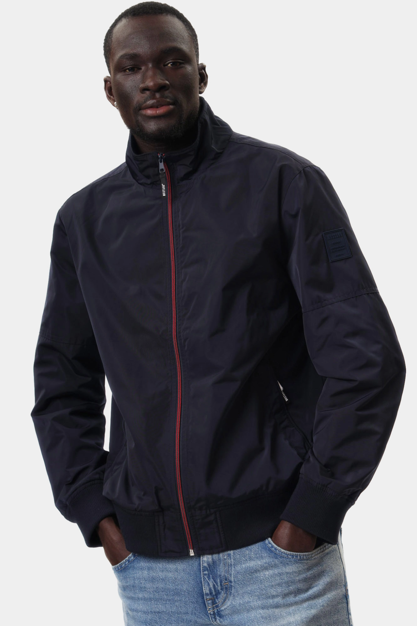 1016236 Бомбер Mustang Синий