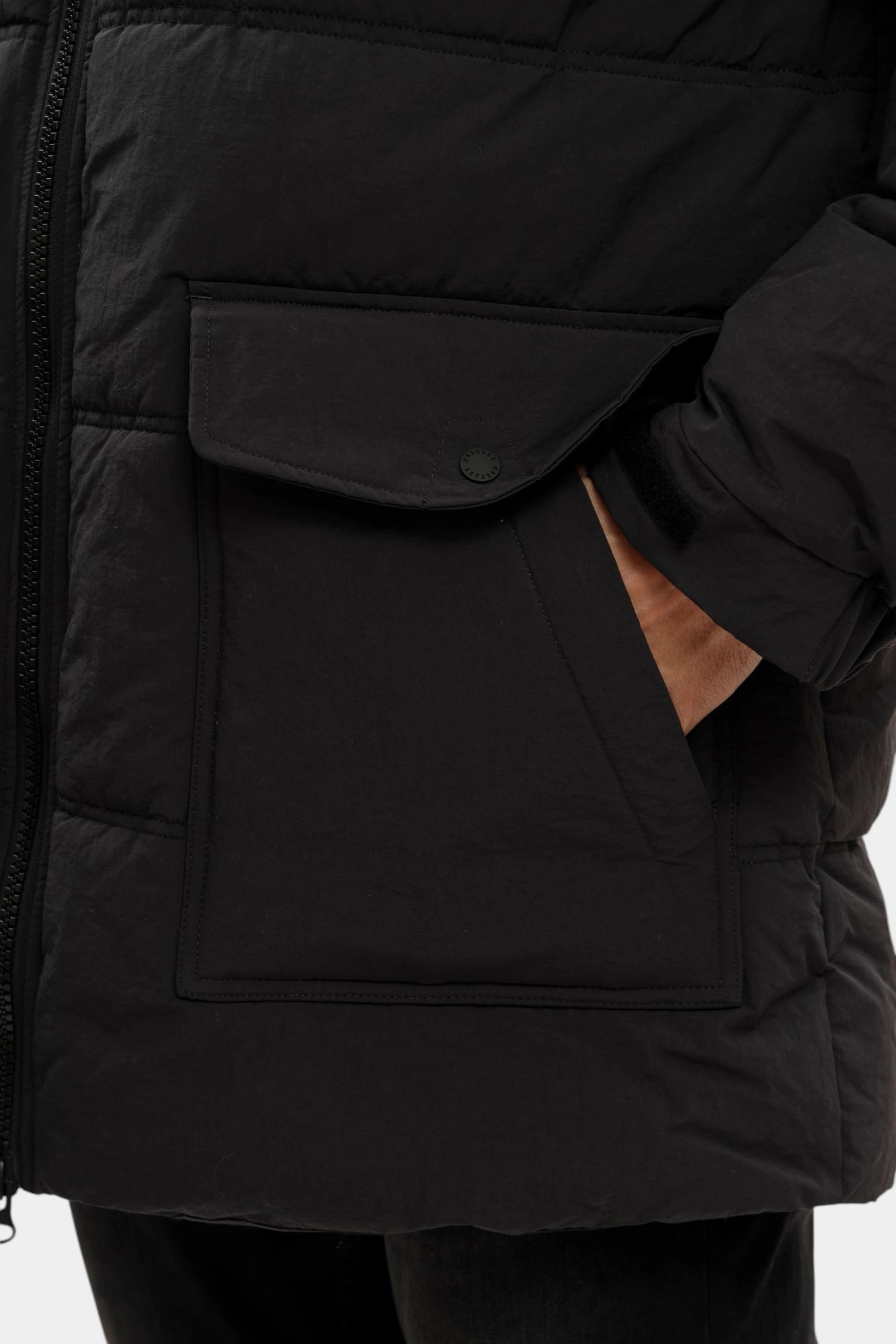 1016896 Куртка тёплая Mustang Черный