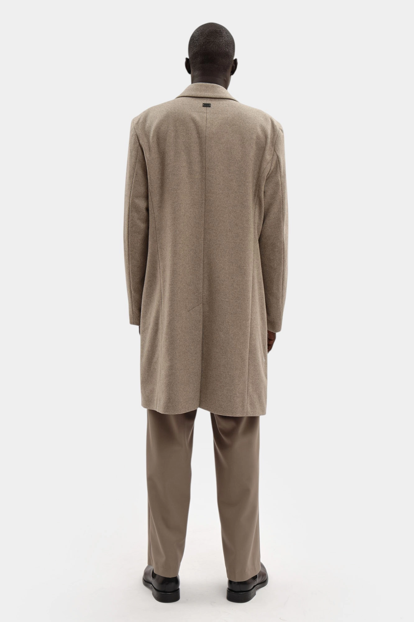 30047856_10019899 Пальто Strellson Бежевый