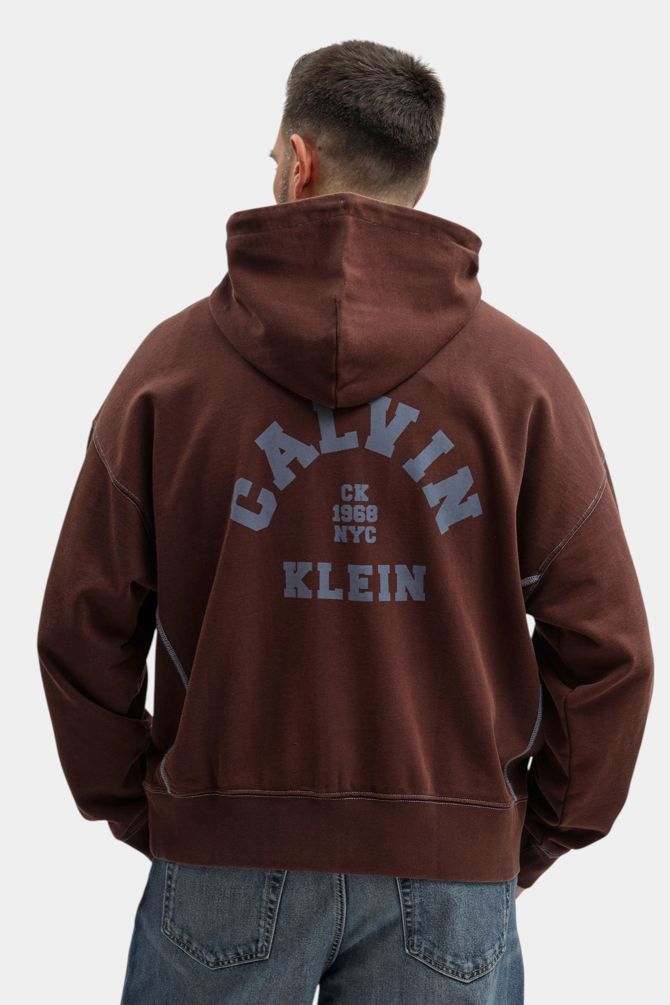 LV04RE211G Худи Calvin Klein Jeans Коричневый