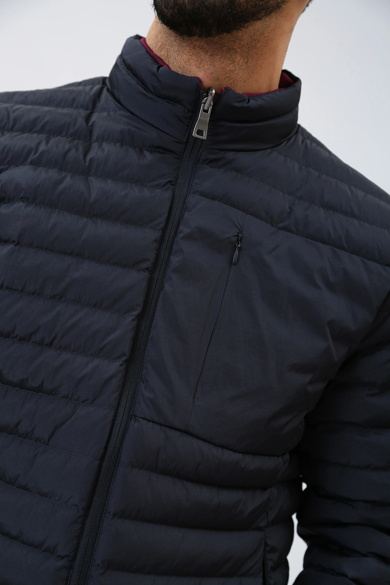 M3528ATC172F Бомбер двухсторонний Geox Синий