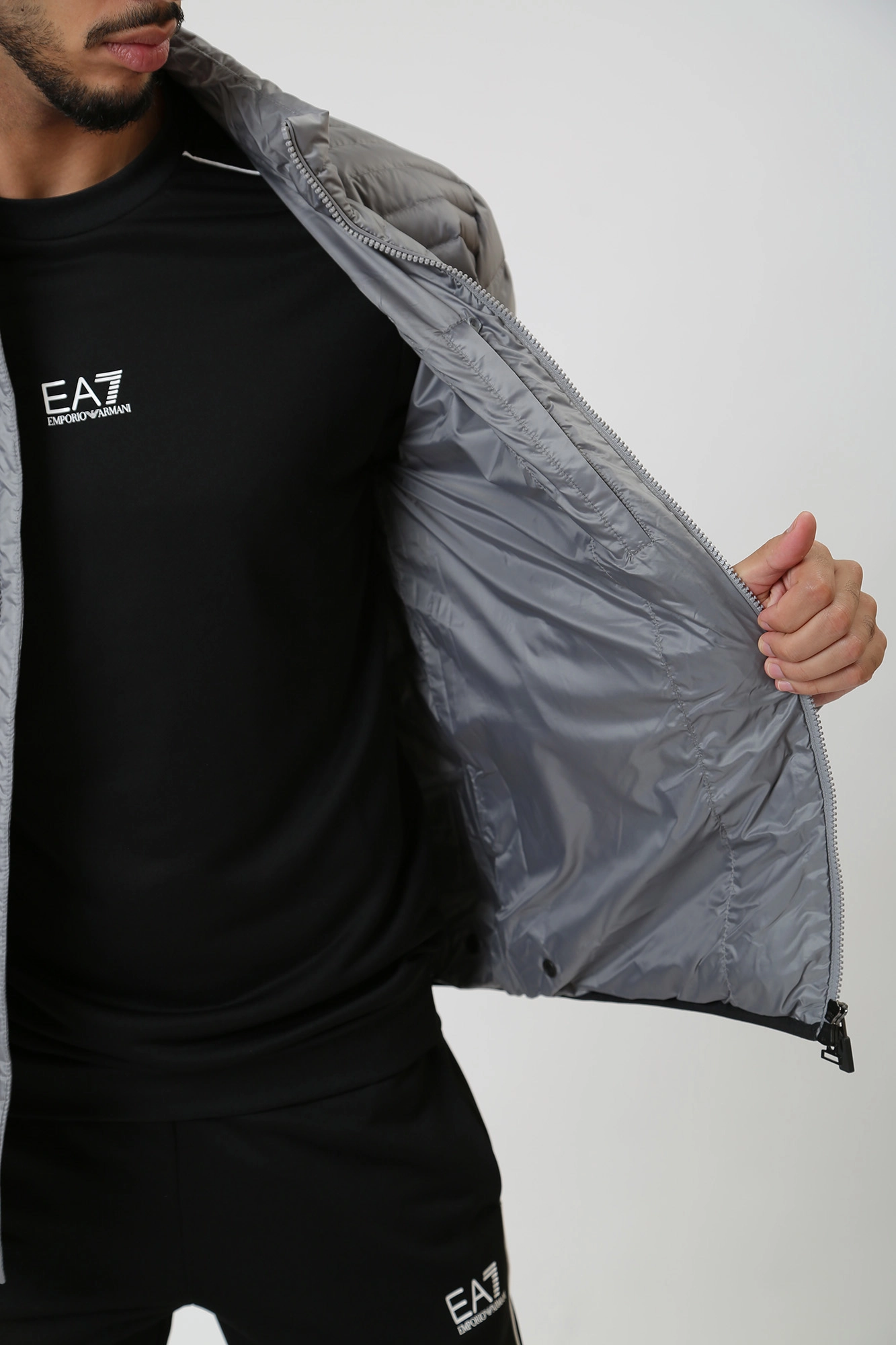 6RPB14_PN5ZZ Куртка EA7 Серый