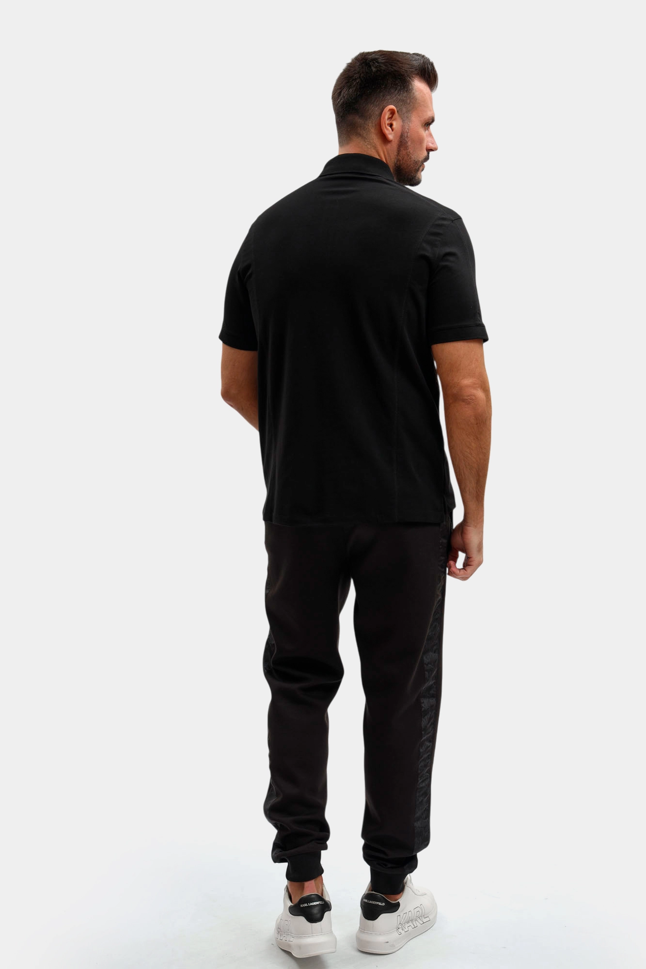 561221_745017 Поло Karl Lagerfeld Черный