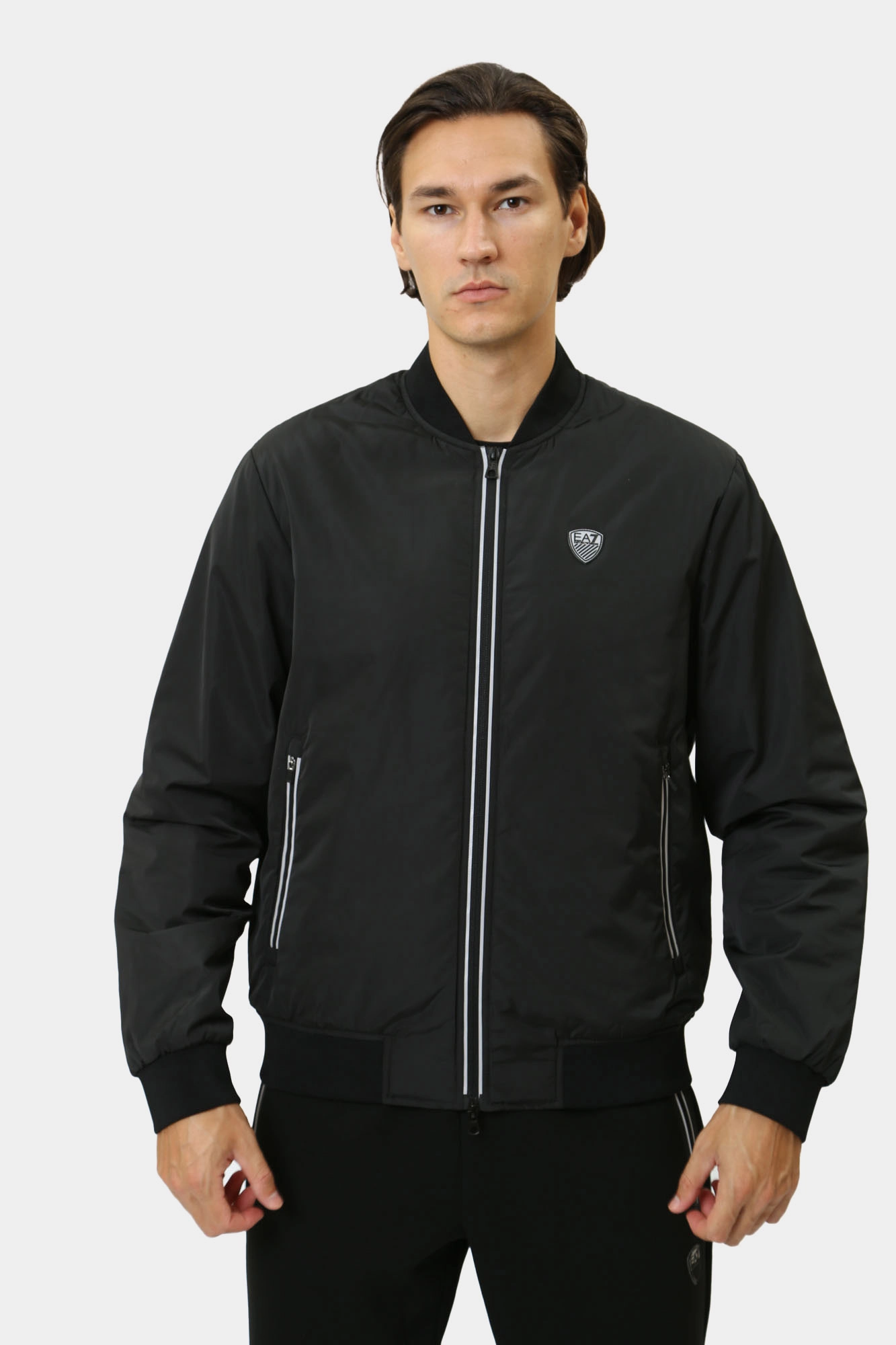 8NPB12_PN7LZ_1200 Бомбер EA7 Черный