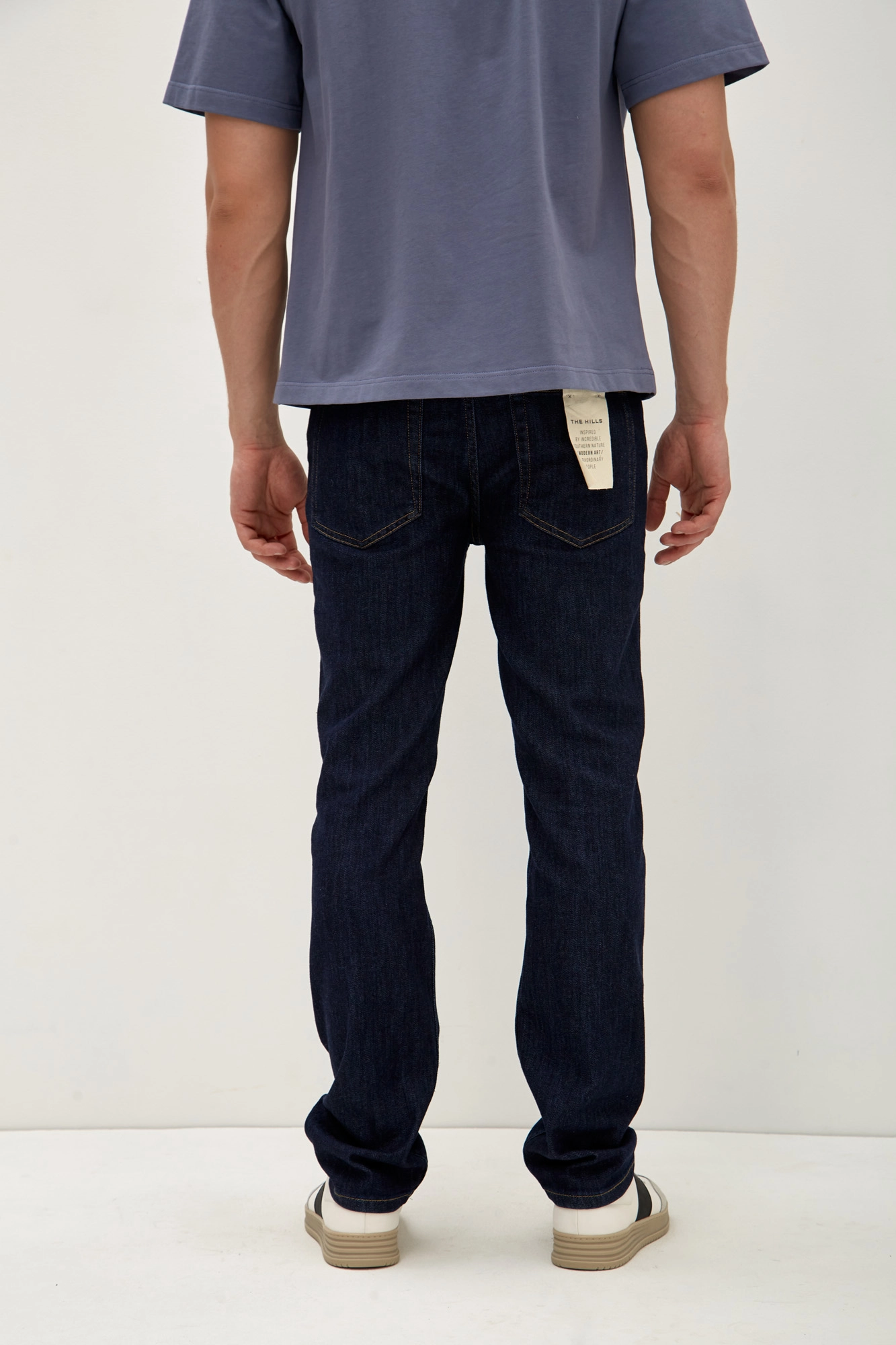 M-241-TK-56-1042 Брюки джинсовые The Hills Синий