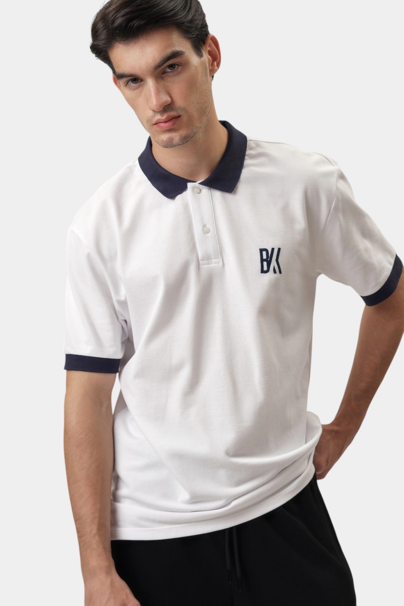 BMT0942 Поло Bikkembergs Белый