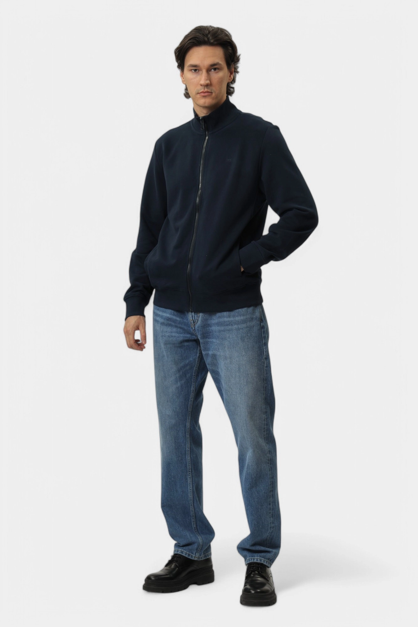 1016255 Толстовка Mustang Синий