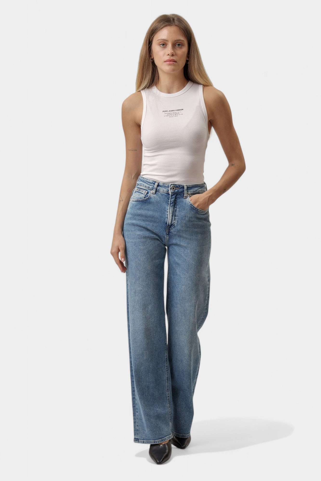 PL204731IA3 брюки джинсовые pepe jeans 