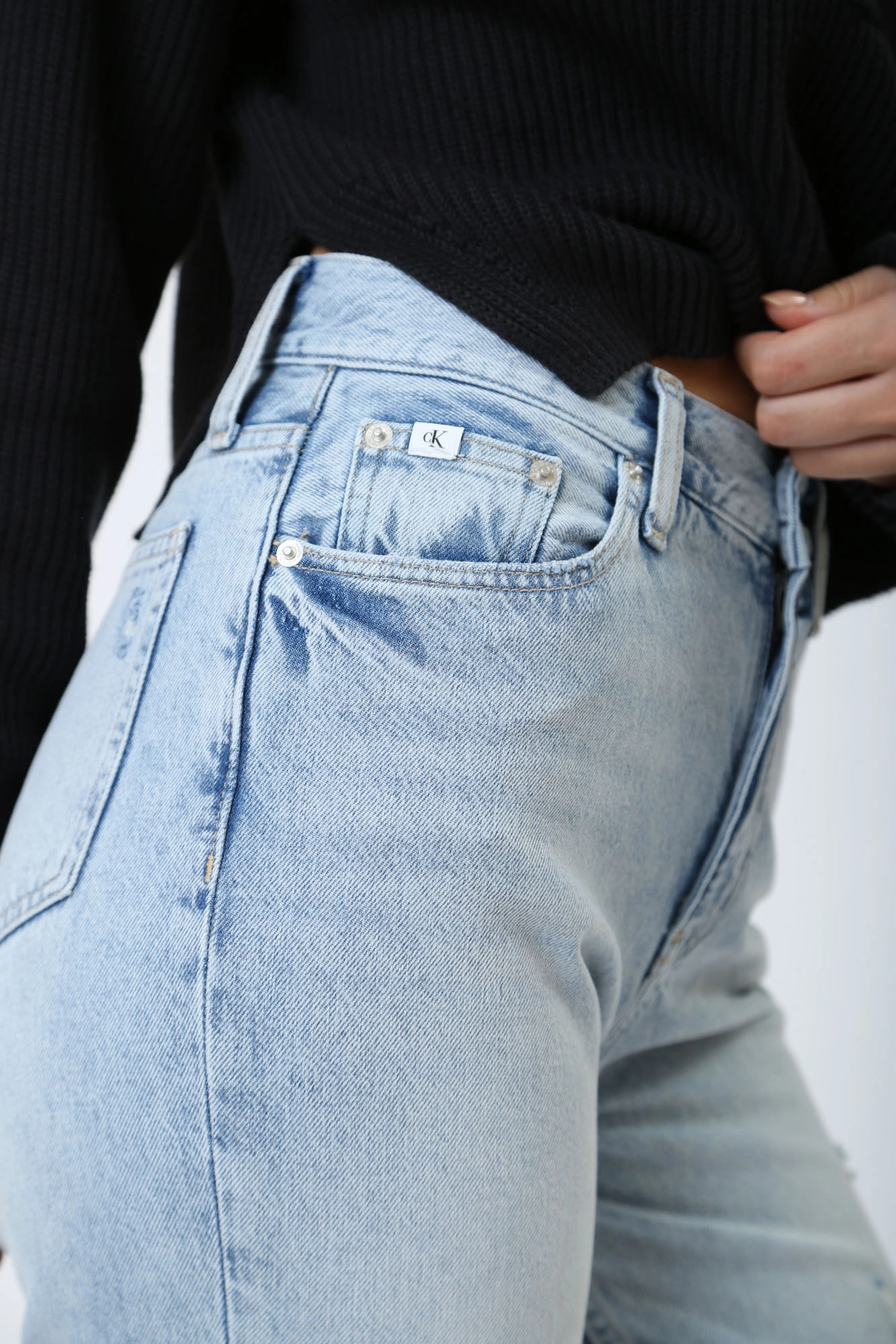 J20J223653 брюки джинсовые calvin klein jeans 