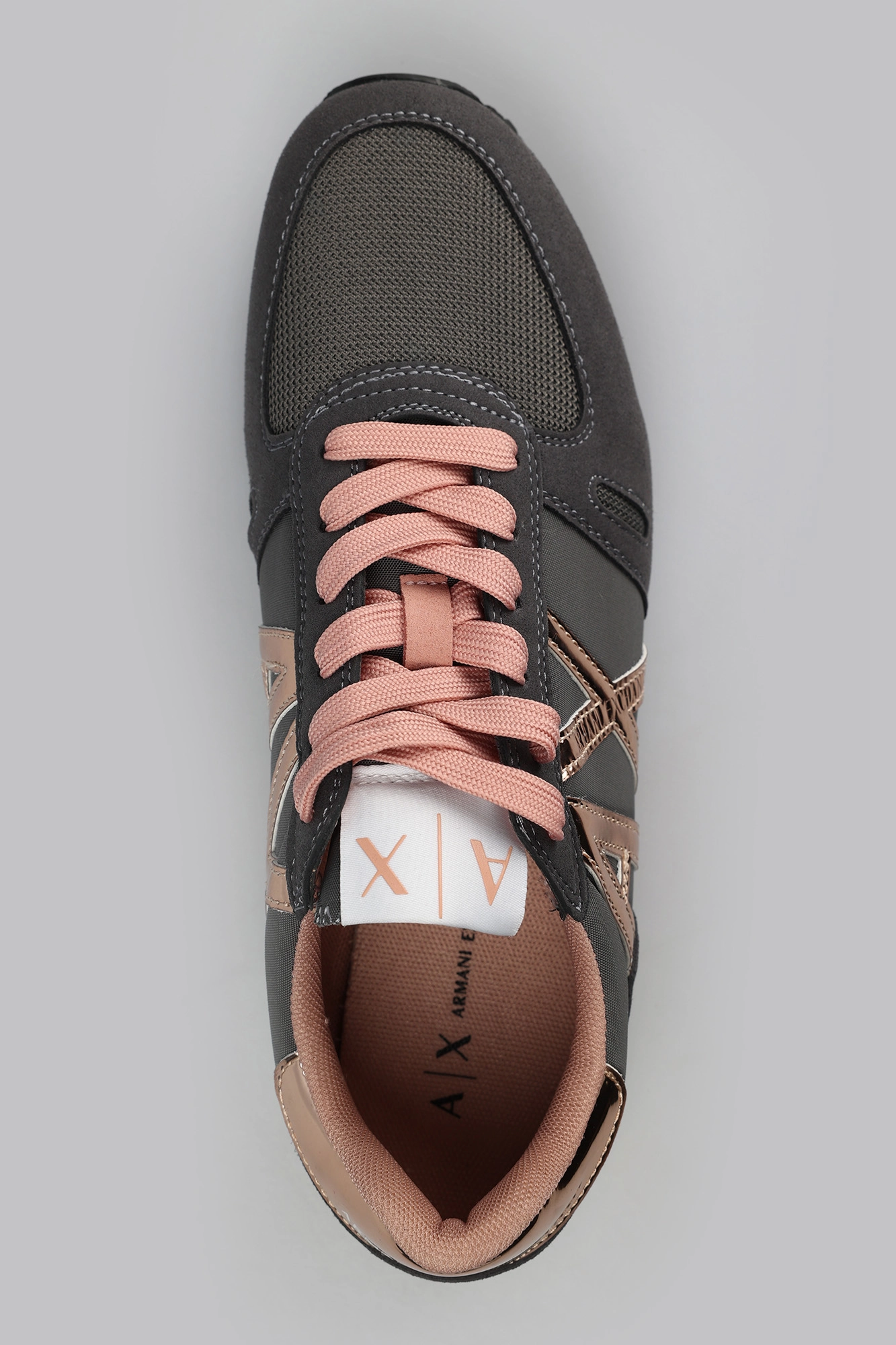 XDX031_XV137 Кроссовки Armani Exchange Серый