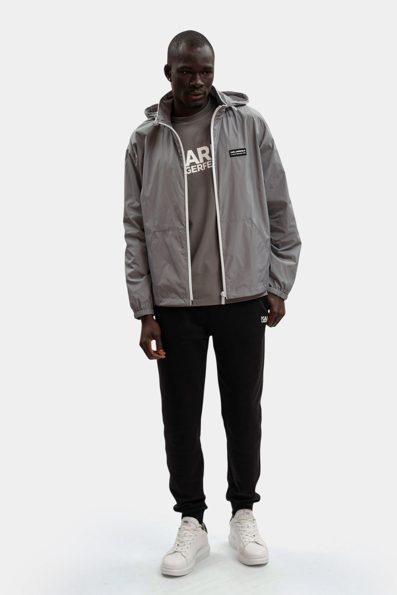 561557_505009 Куртка Karl Lagerfeld Серый