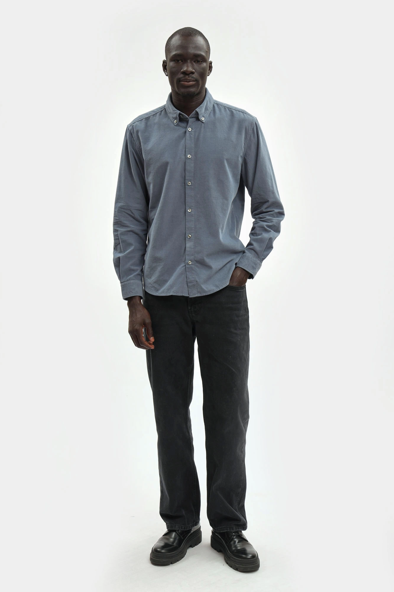 30048488_10020570 Рубашка Strellson Голубой