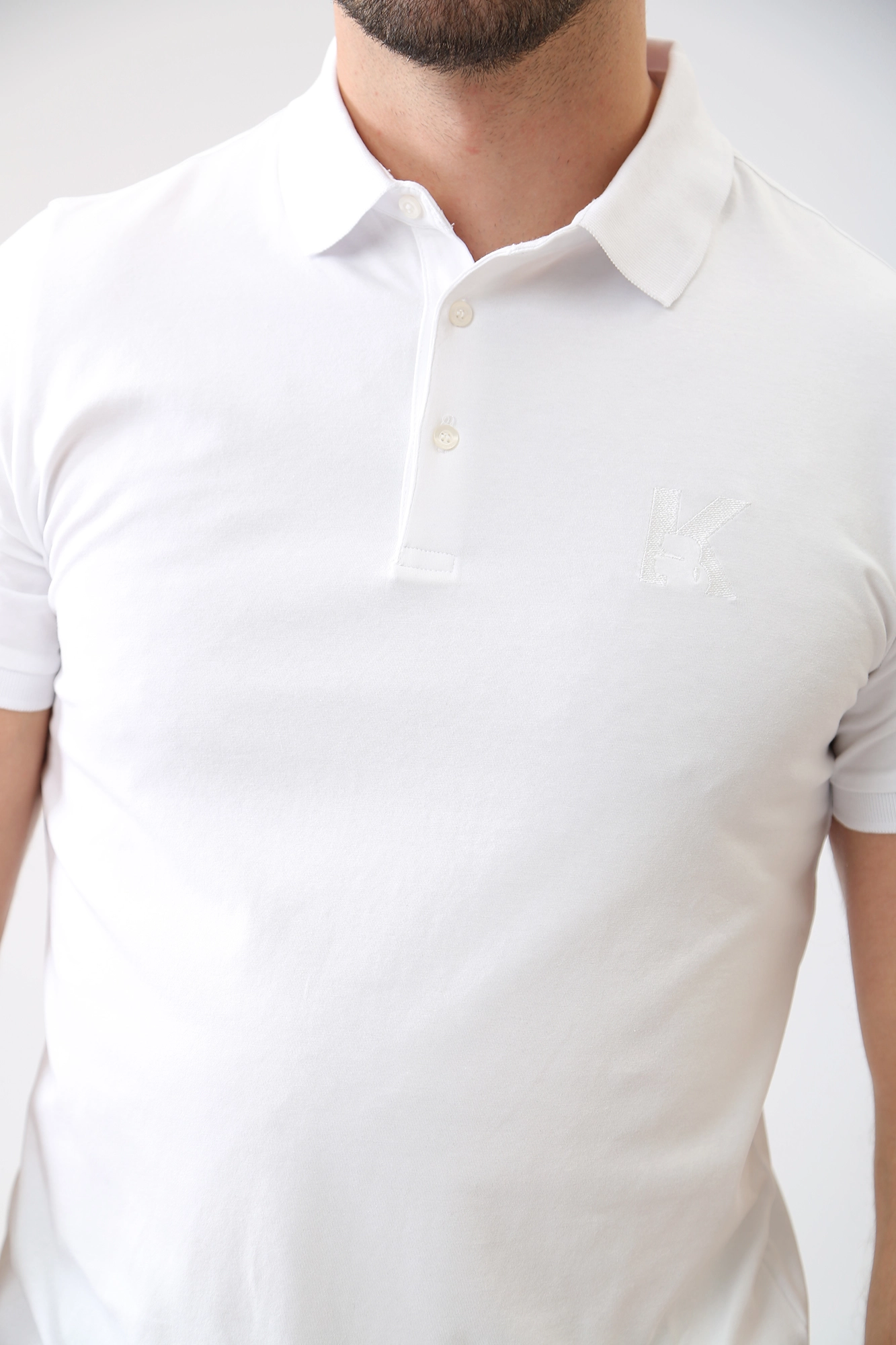 500221_745890 Поло Karl Lagerfeld Белый