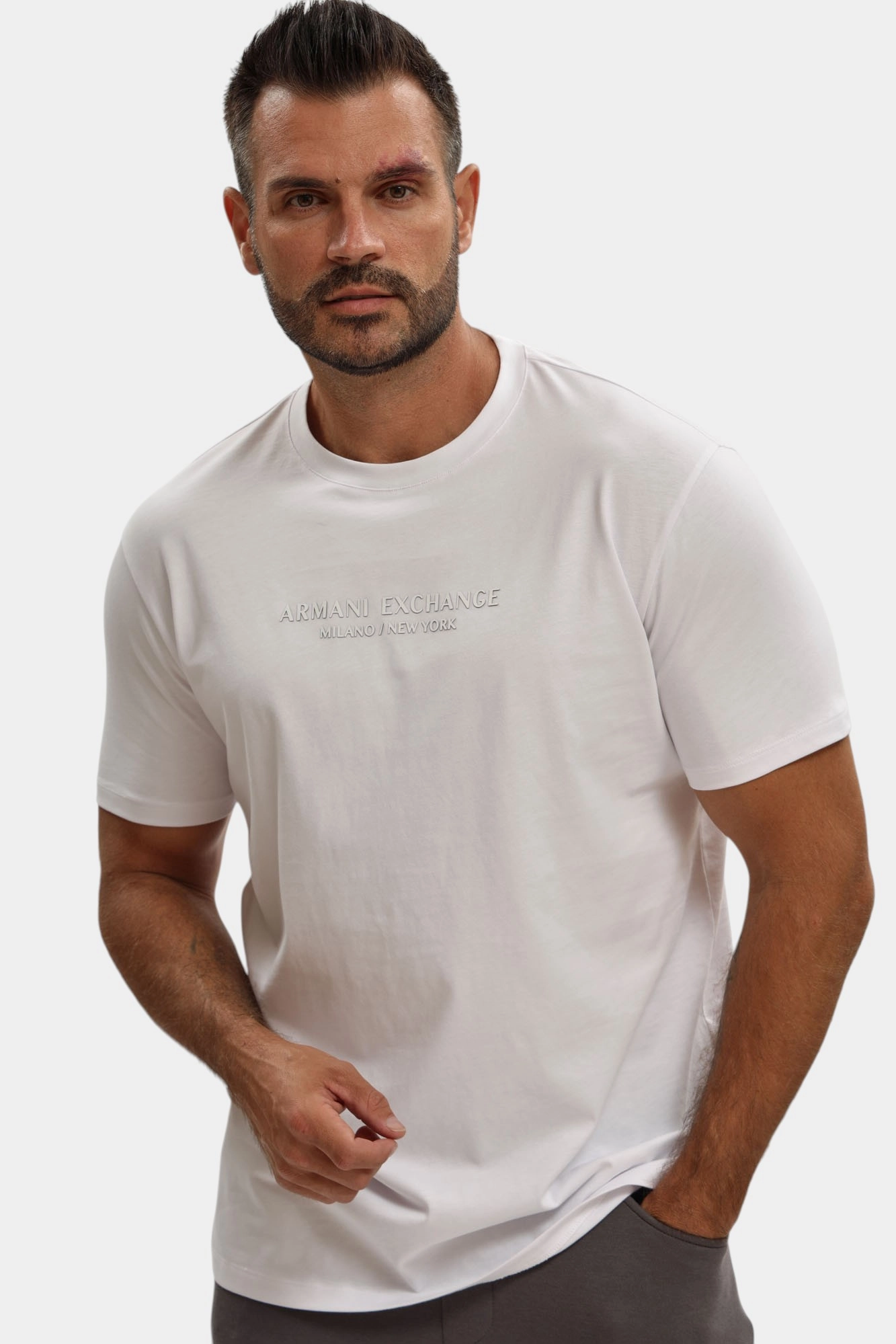 XM001280_AF10361 Футболка Armani Exchange Белый