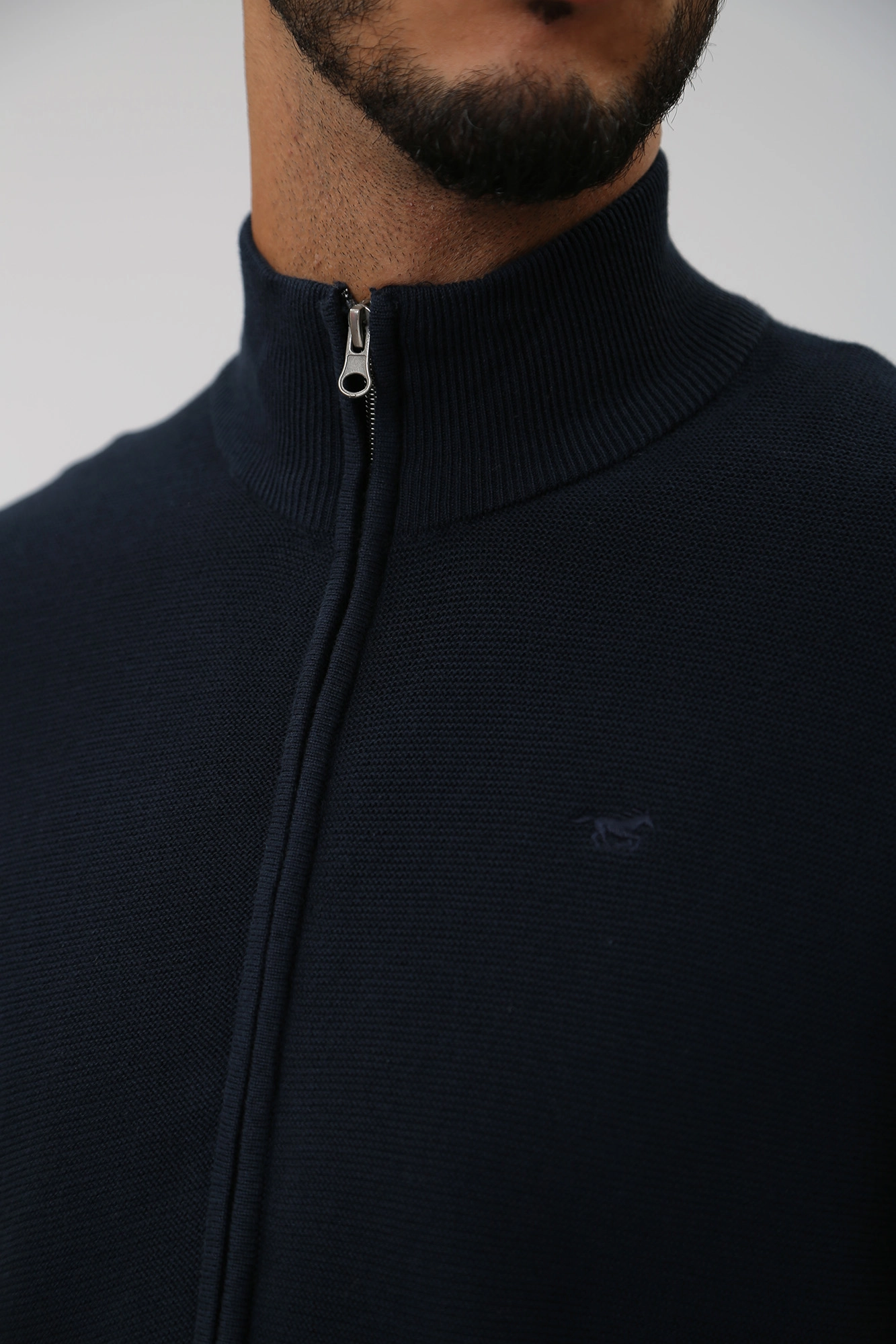 1014116 Кардиган Mustang Синий