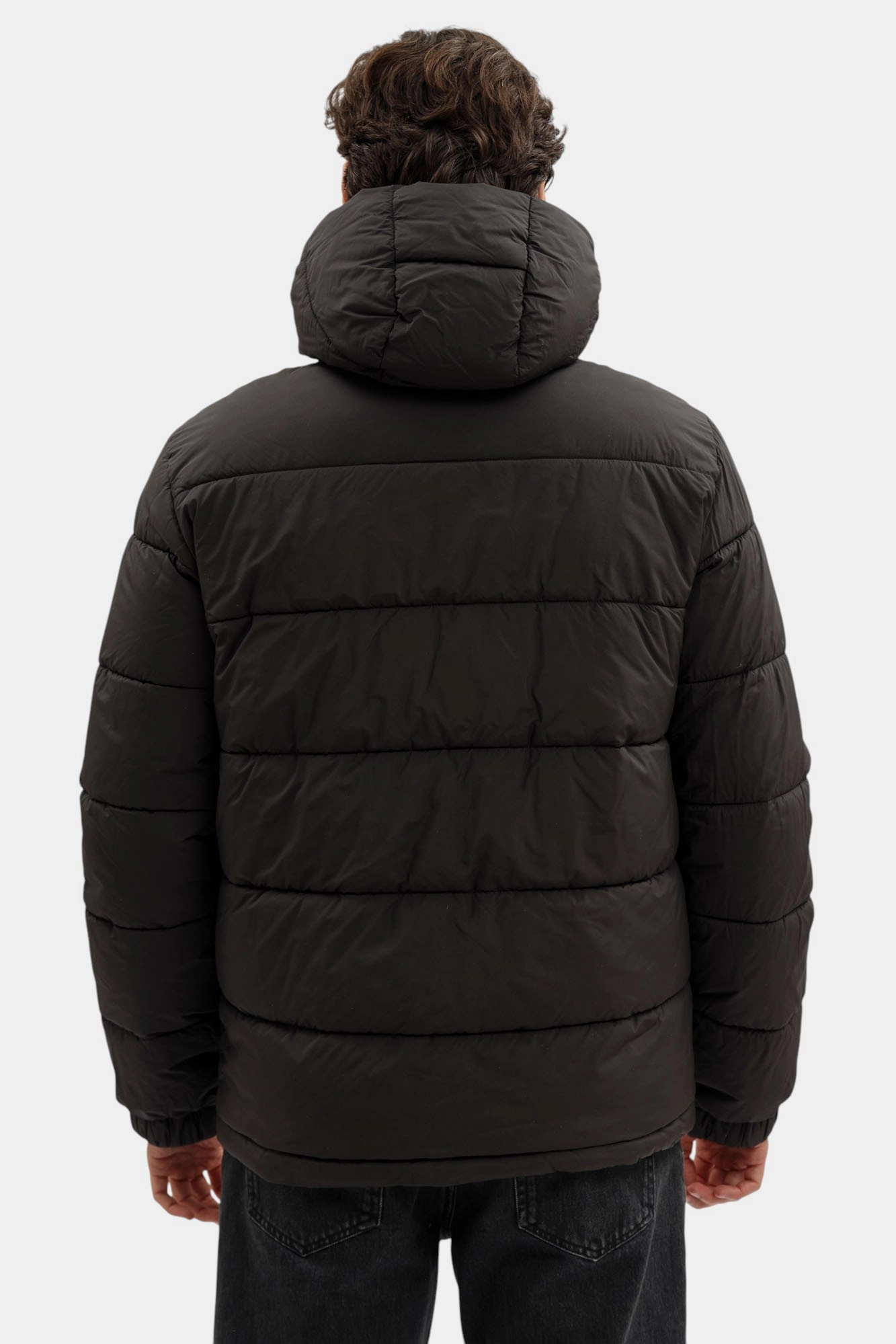 BMG1318 Пуховик Bikkembergs Черный