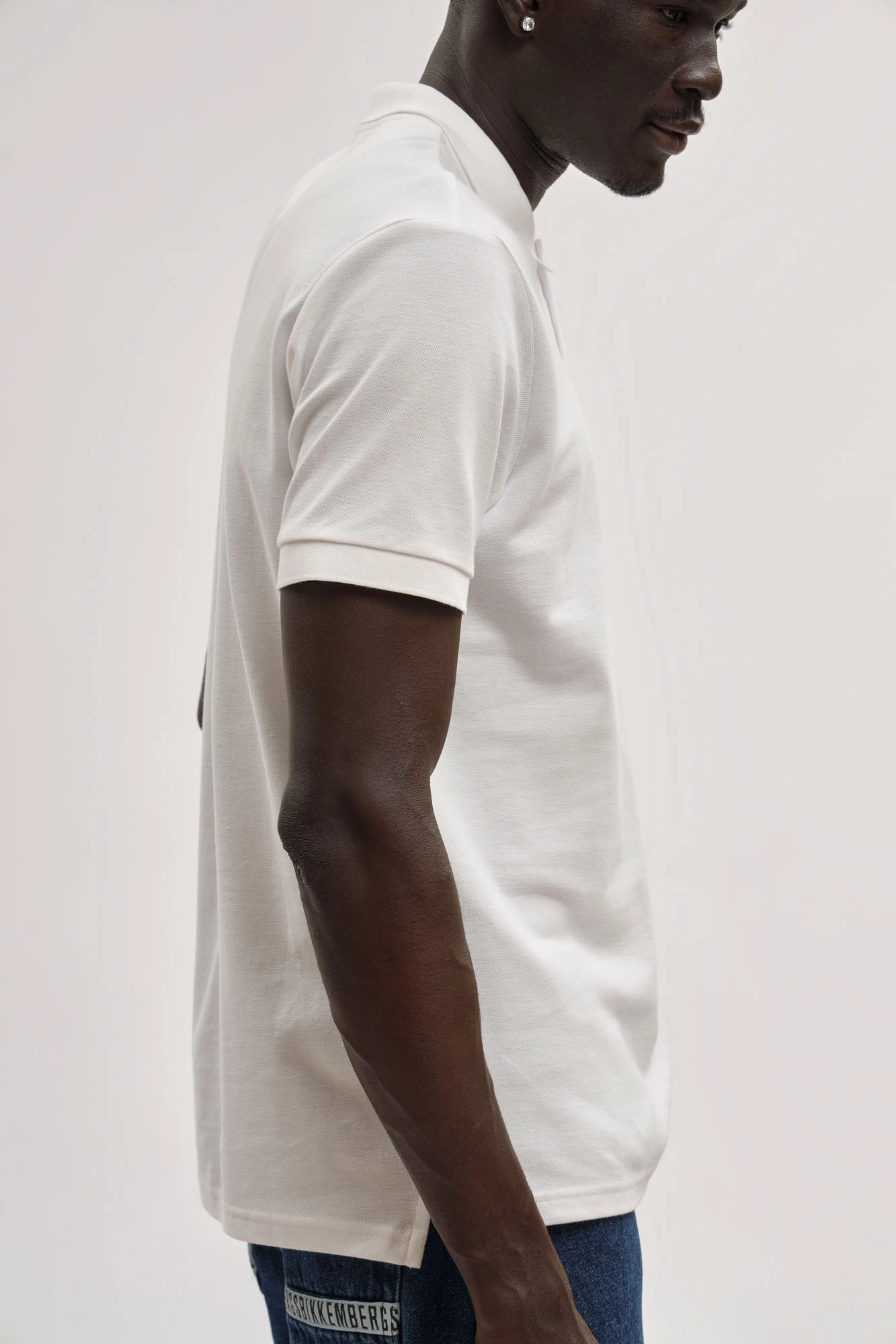 BMT1257 Поло Bikkembergs Белый