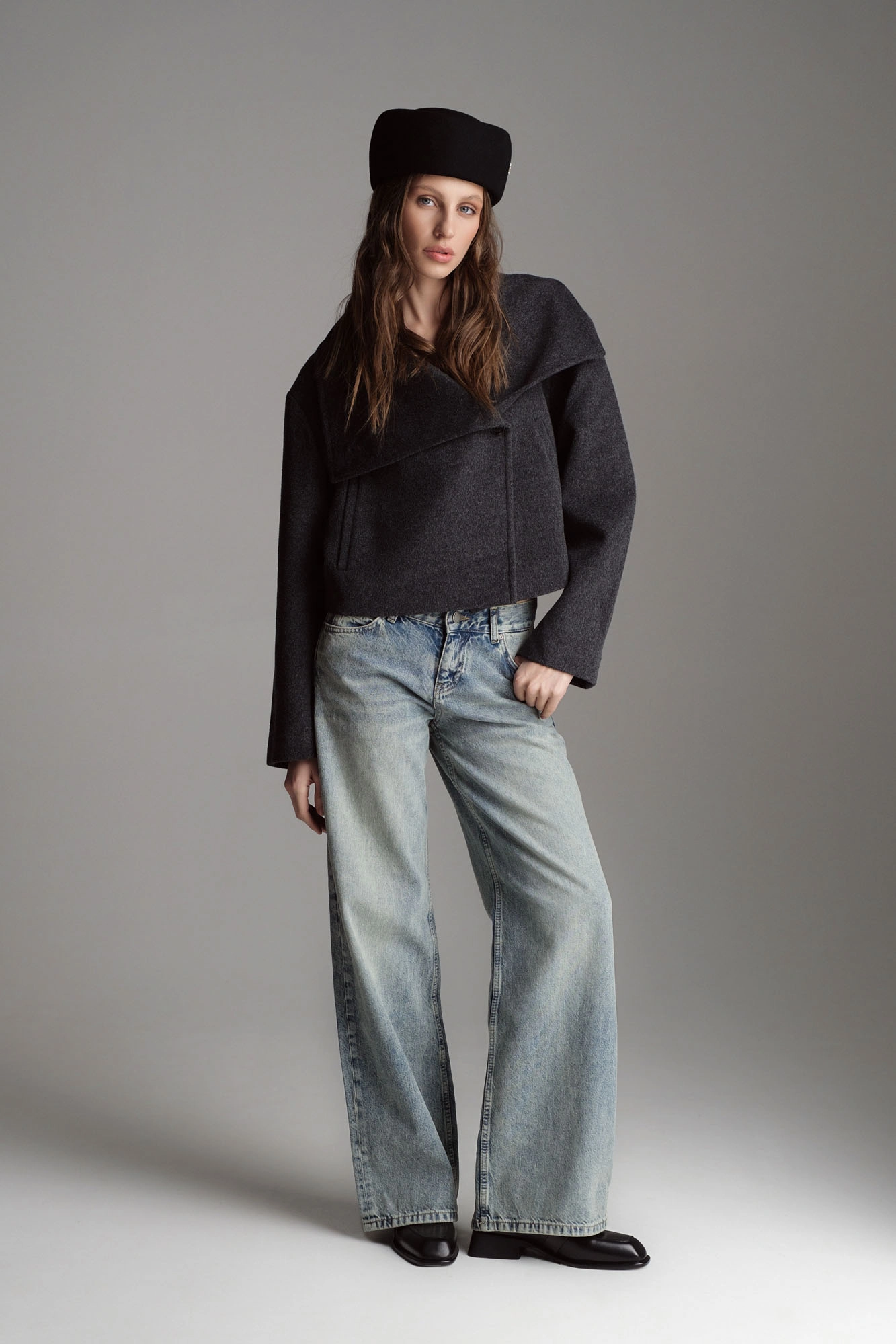 W-242-TO-56-4874 джинсы широкие the hills 