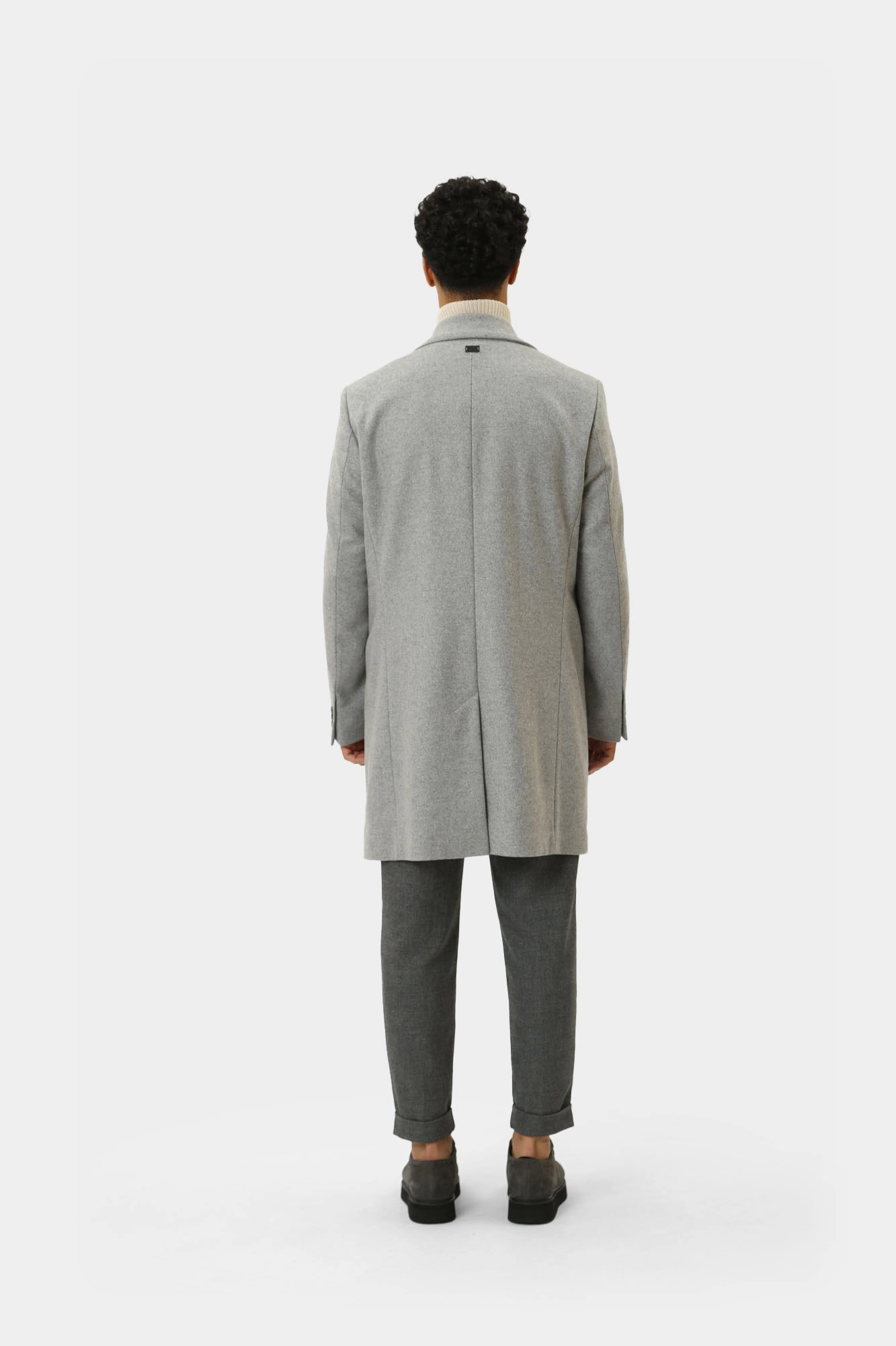 30043525_10016436 Пальто Strellson Серый