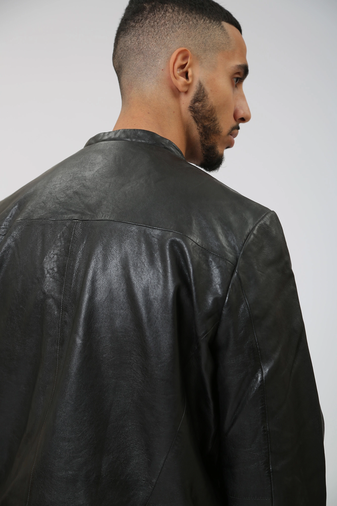 MU-M232-89-1000 Куртка кожаная Mustang Черный