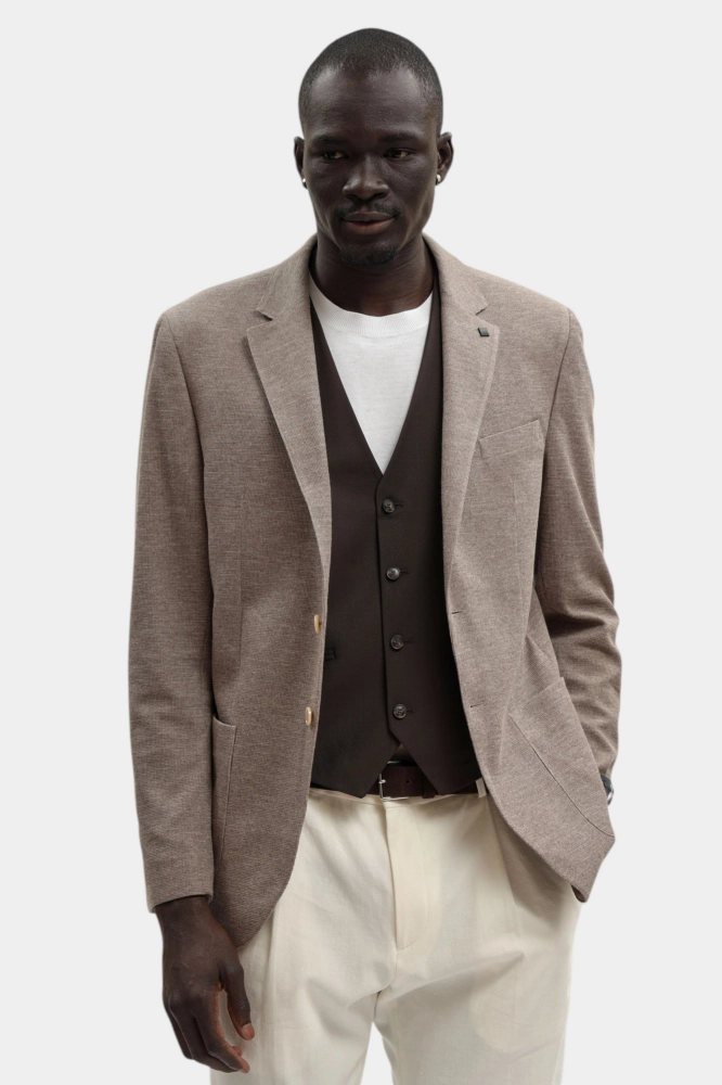 Рубашка Strellson Лиоцелл Желтый