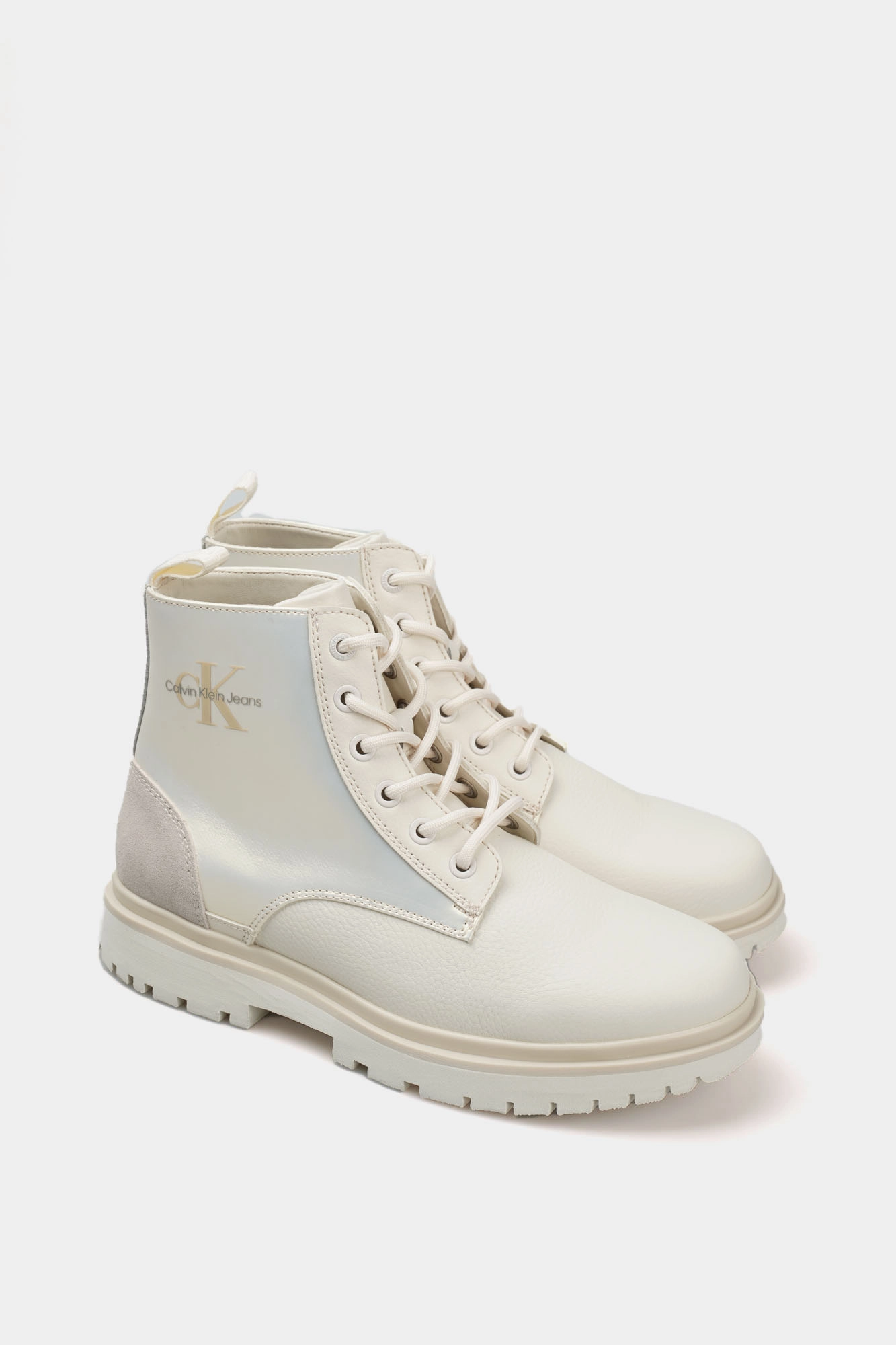 YW0YW01493 Ботинки Calvin Klein Jeans Бежевый