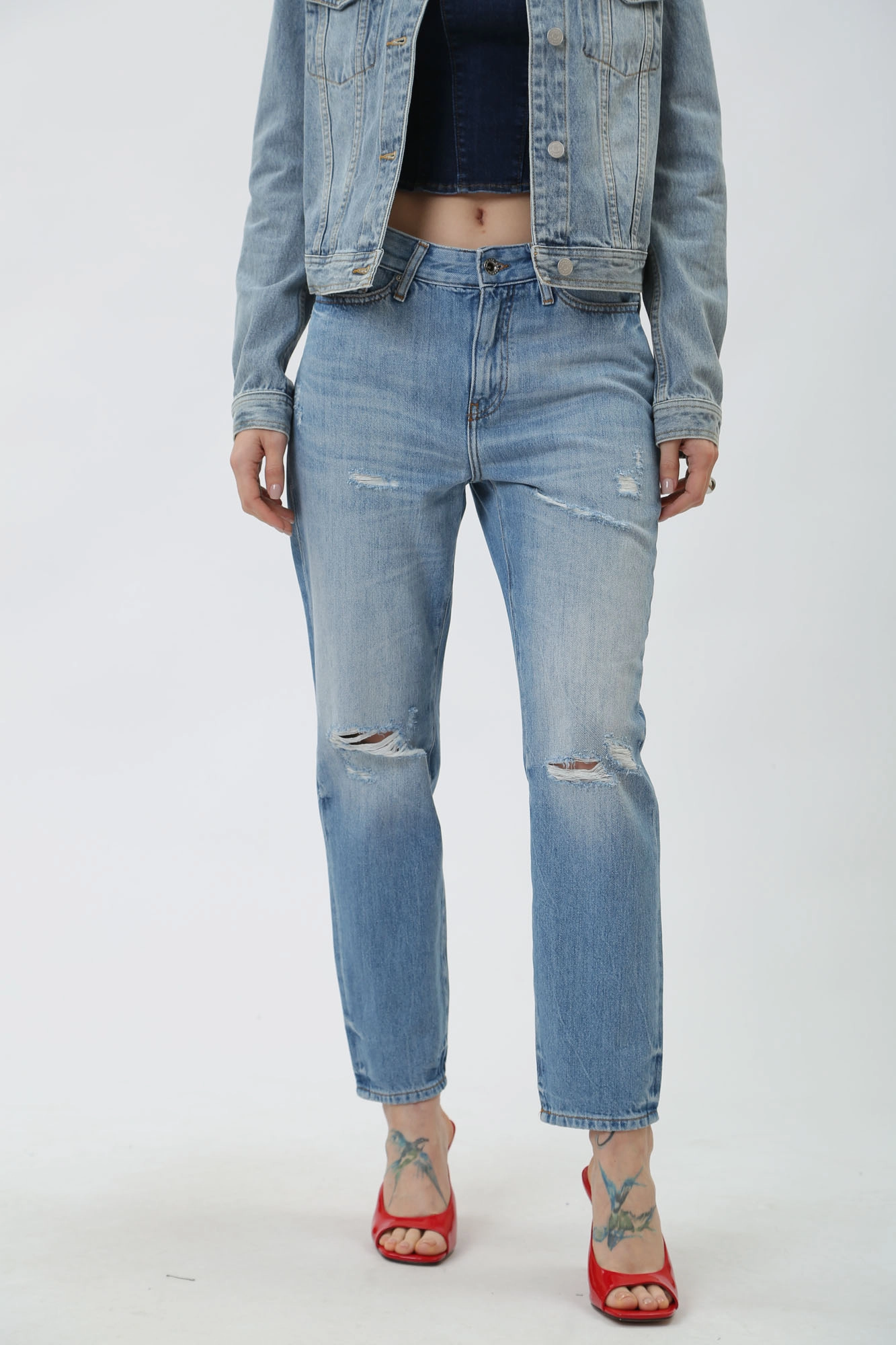 3DYJ16_Y16GZ брюки джинсовые armani exchange 