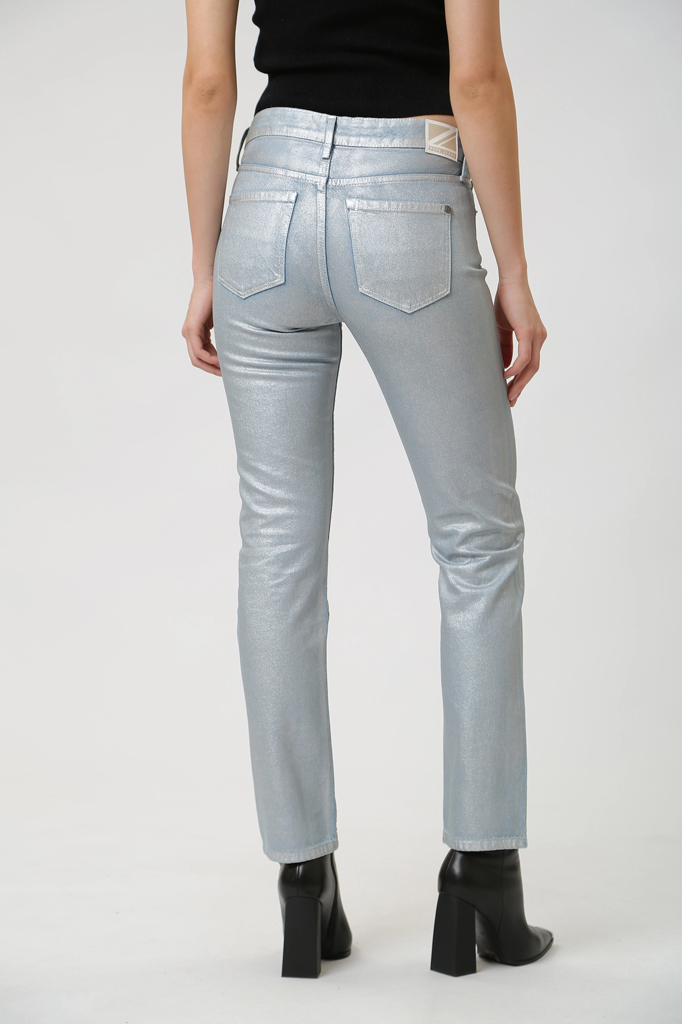 PL204600 джинсы straight jeans hw shine  pepe jeans 