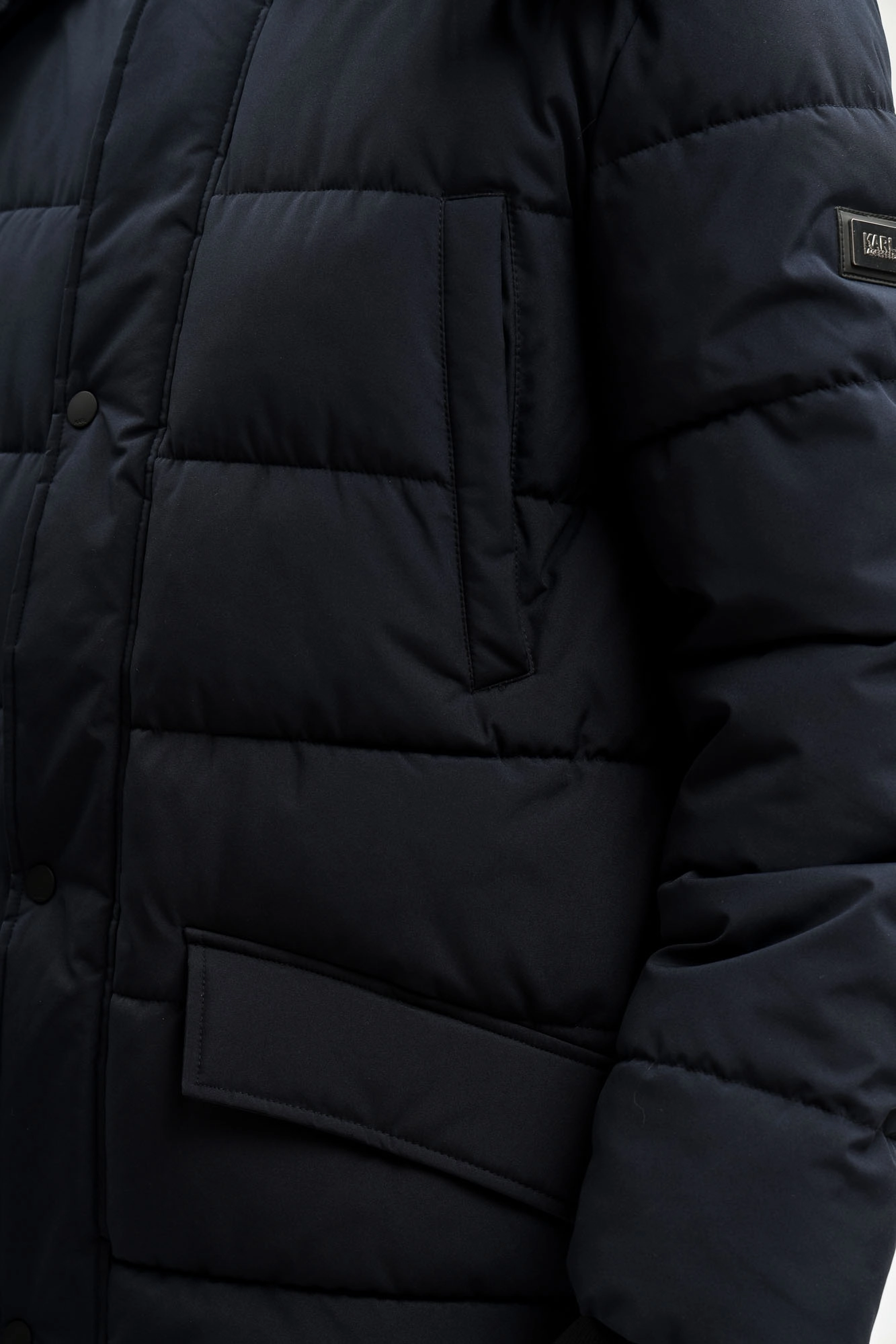 554586_505035 Пуховик Karl Lagerfeld Синий