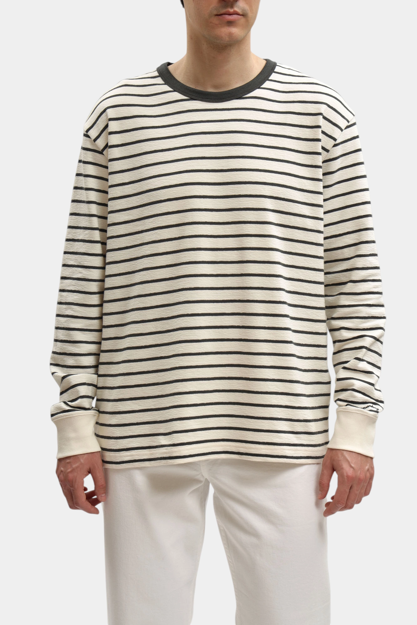 1017405 Лонгслив Mustang Белый