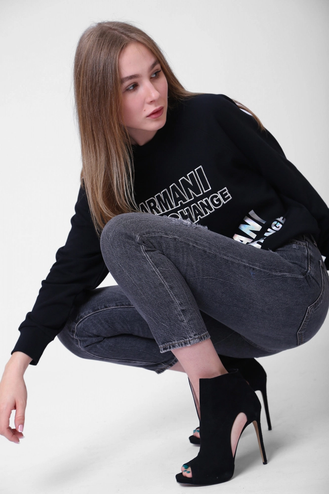 Футболка Armani Exchange Хлопок Белый