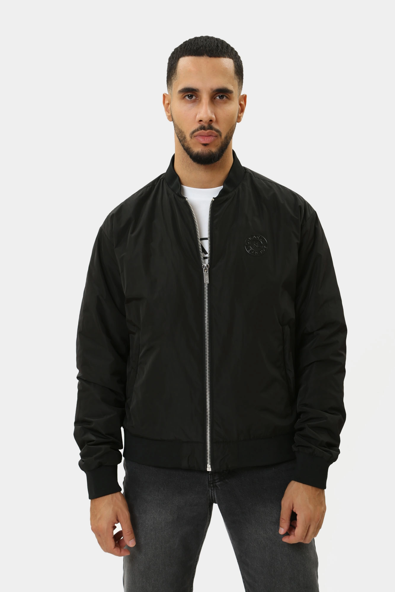 Karl lagerfeld bomber jacket deals