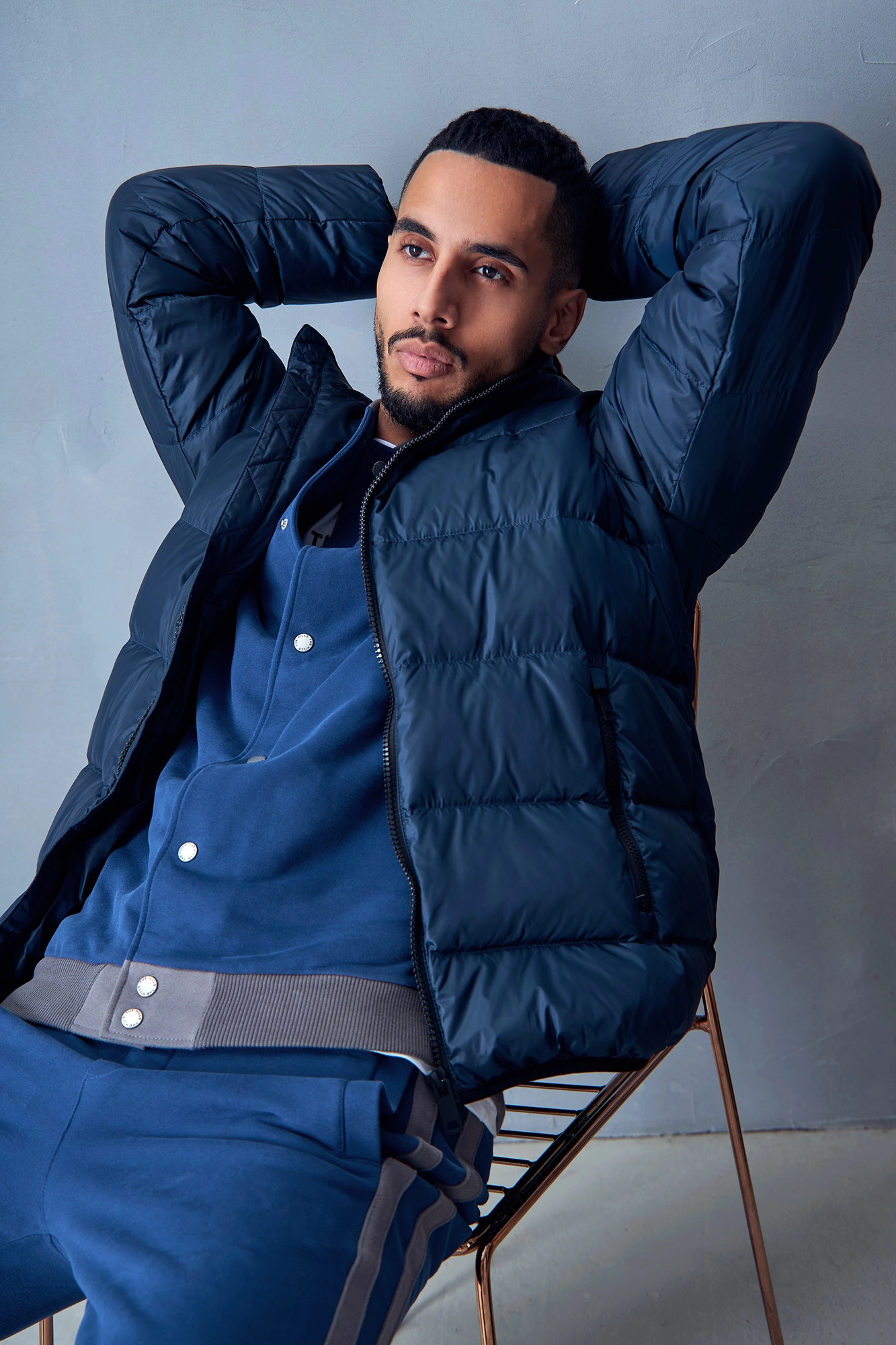 M-232-B-5022702 Куртка The Hills Синий