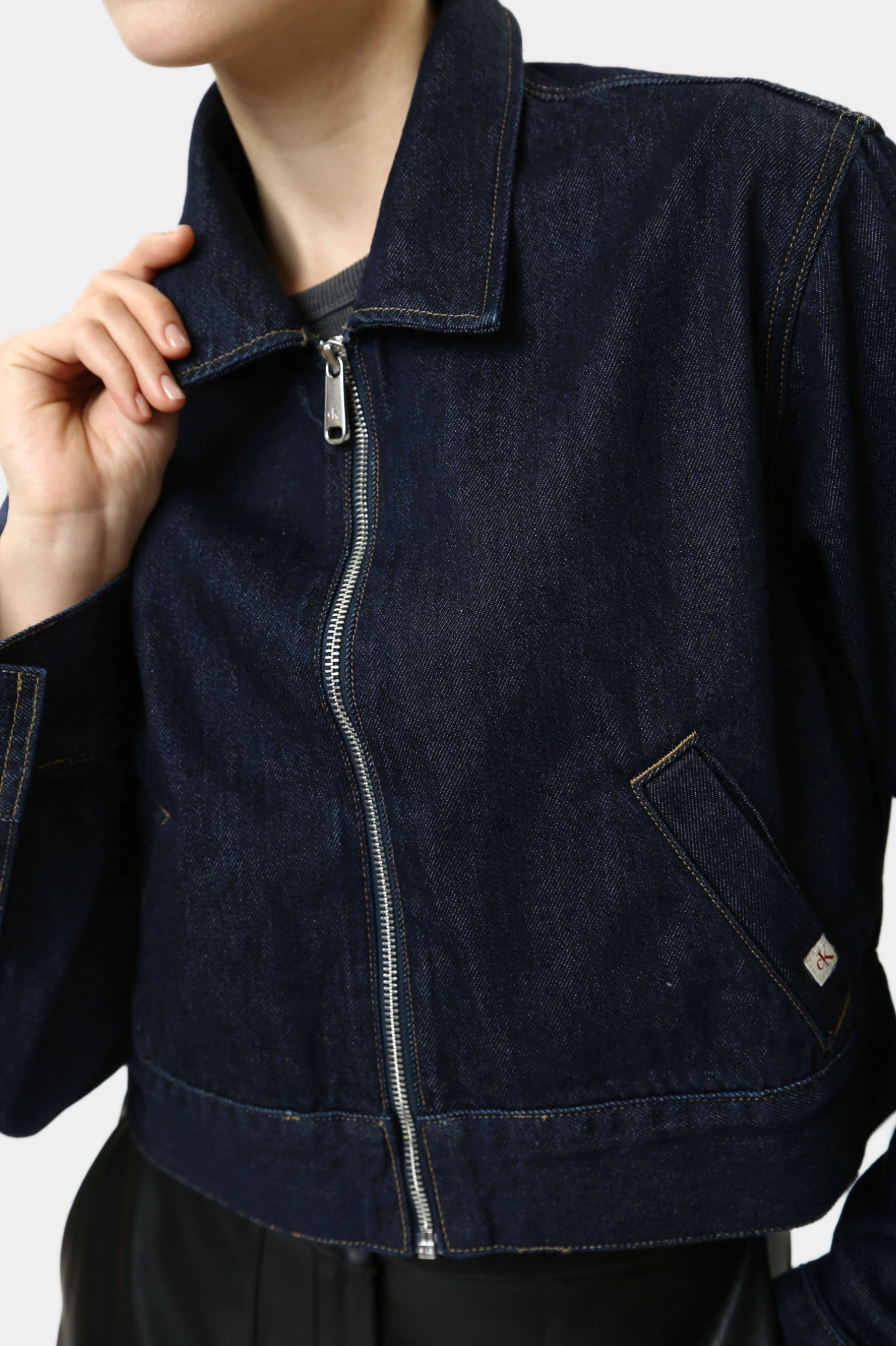 J20J224382 куртка джинсовая calvin klein jeans 