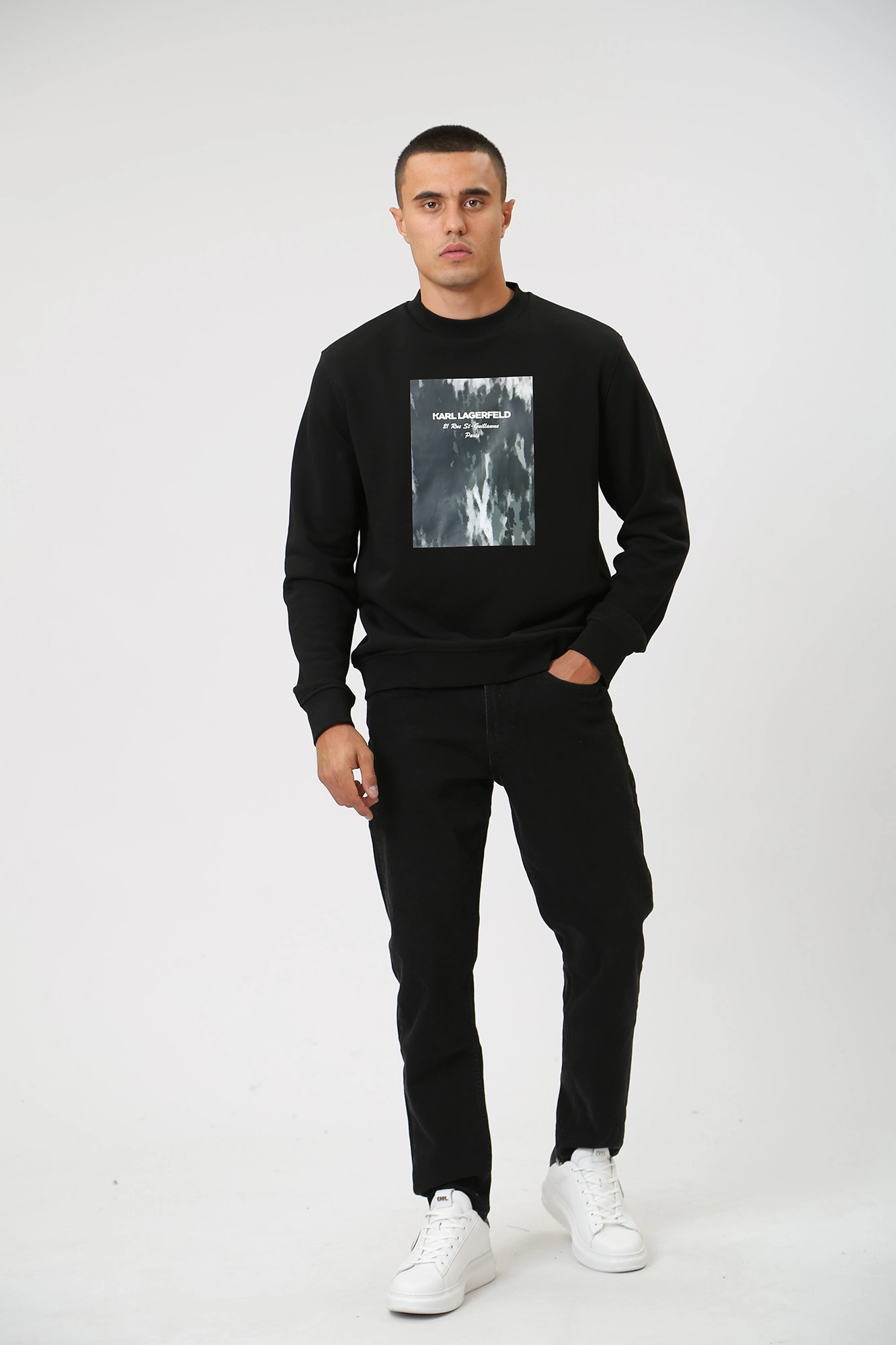 534910_705006 Свитшот Karl Lagerfeld Черный