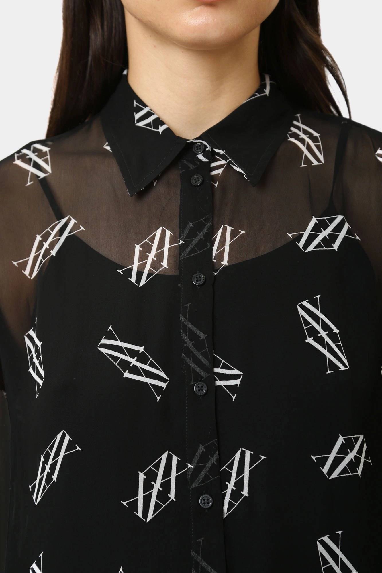 6DYC07_YN1VZ_42AN блузка armani exchange