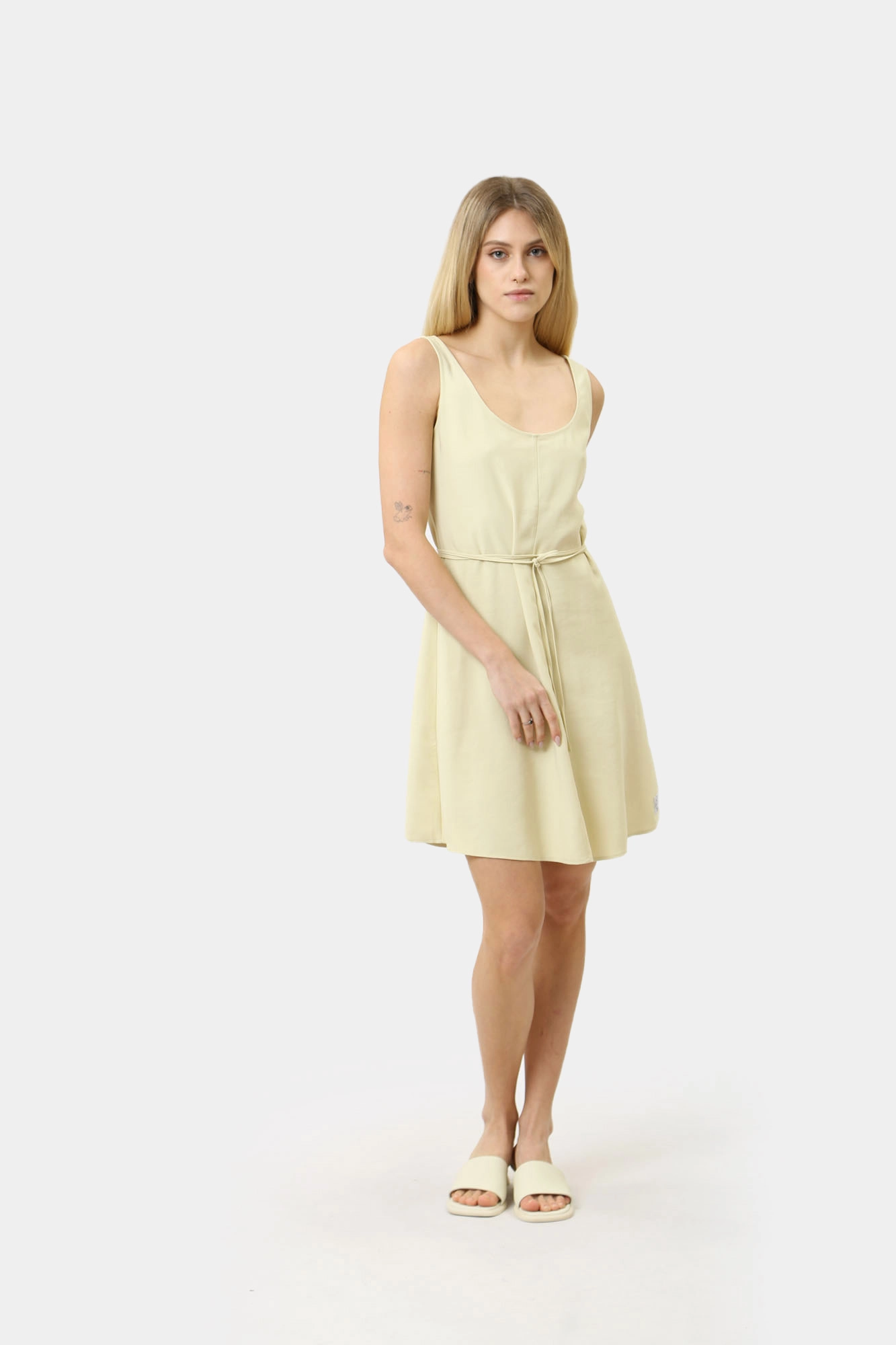 Calvin klein yellow dress shop