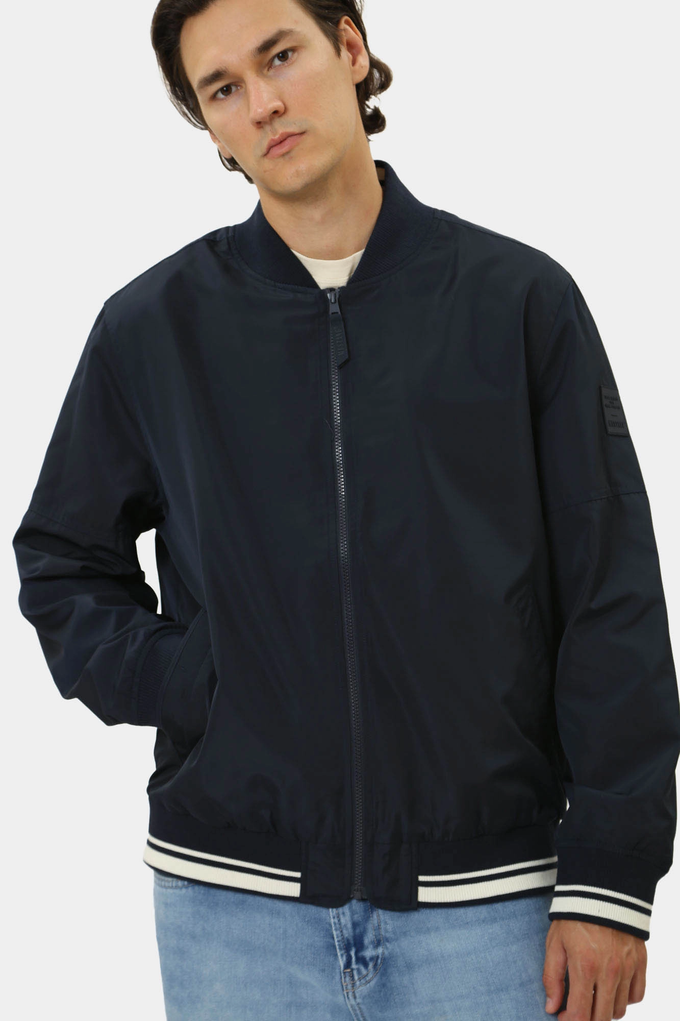 1015603 Ветровка Mustang Синий