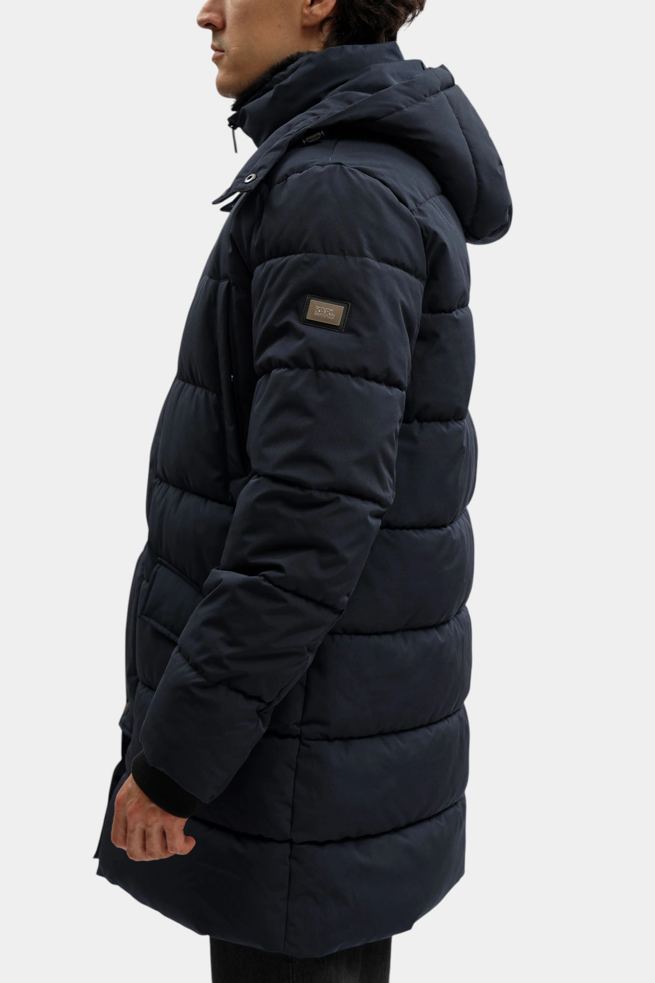 554586_505035 Пуховик Karl Lagerfeld Синий