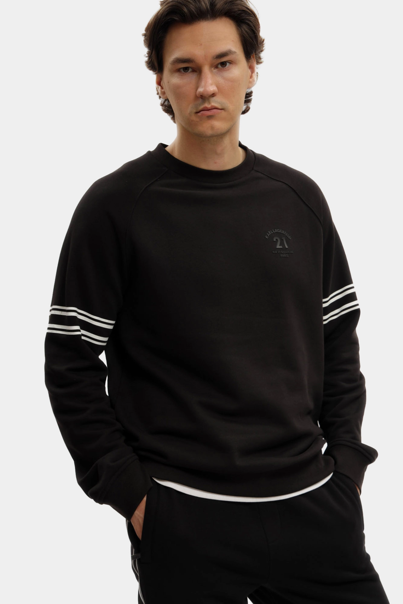 553917_705032 Свитшот Karl Lagerfeld Черный