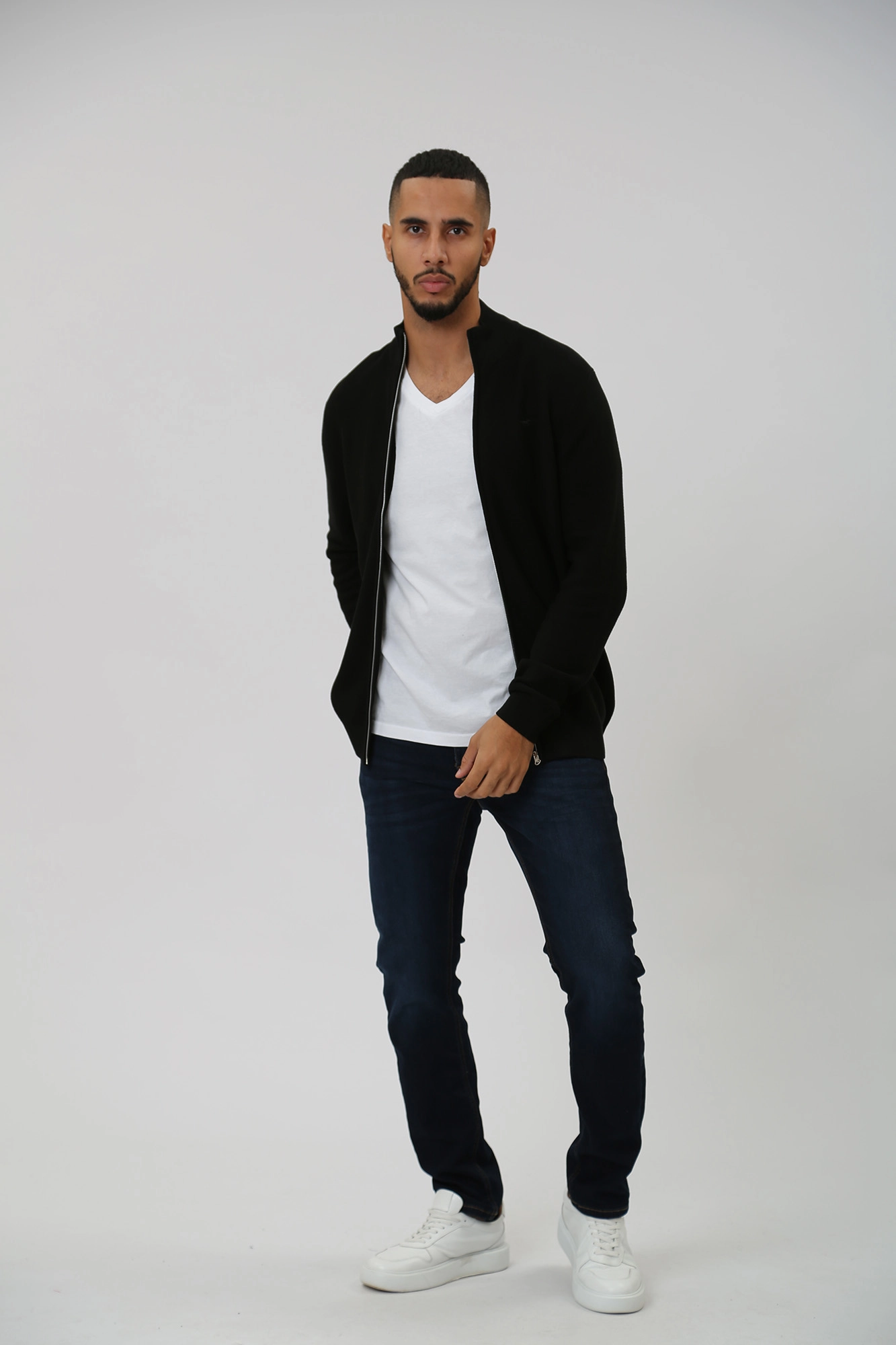 1014116 Кардиган Mustang Черный